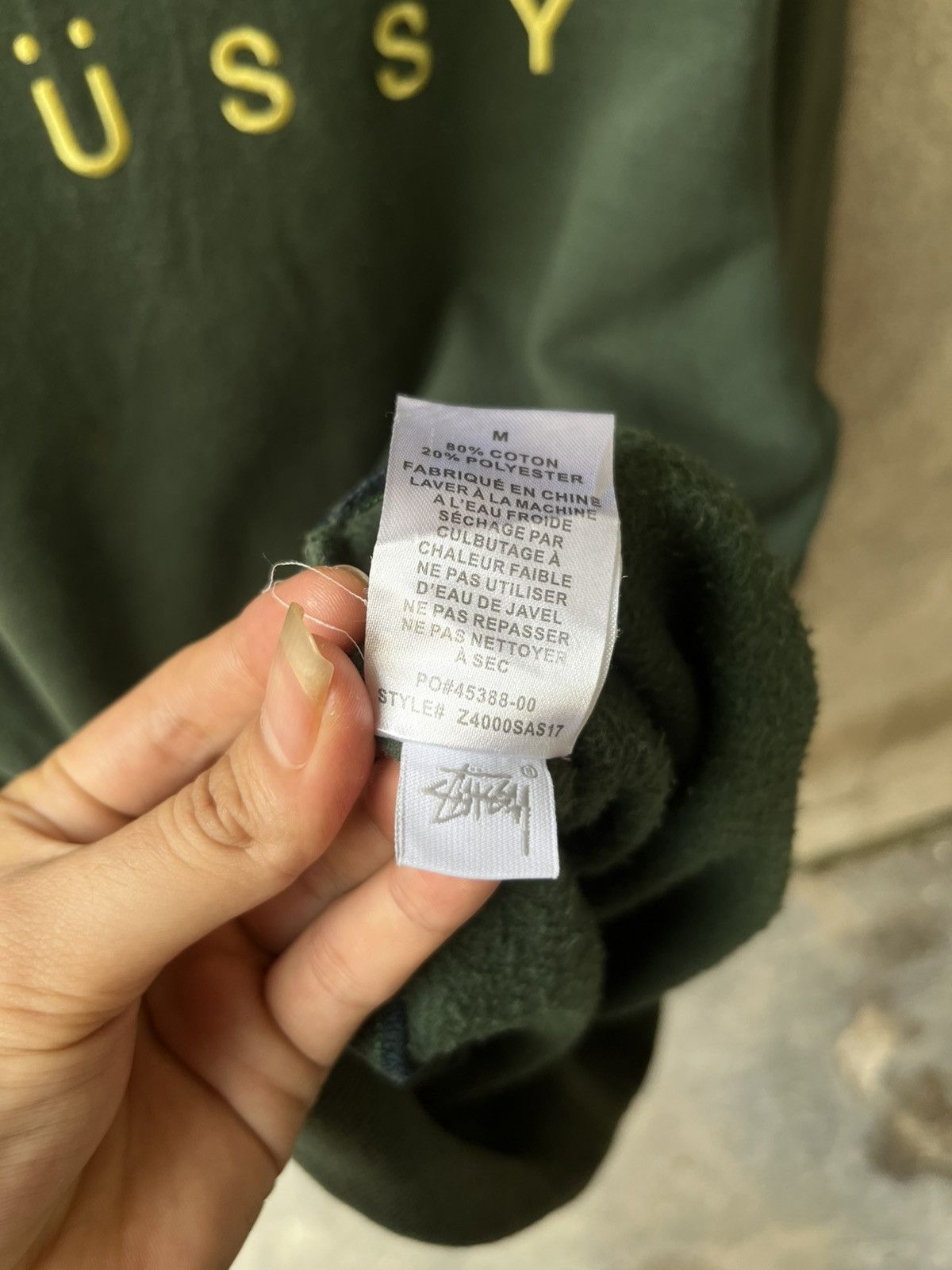 Stussy Stussy 2010s hoodie Size US M / EU 48-50 / 2 - 10 Thumbnail