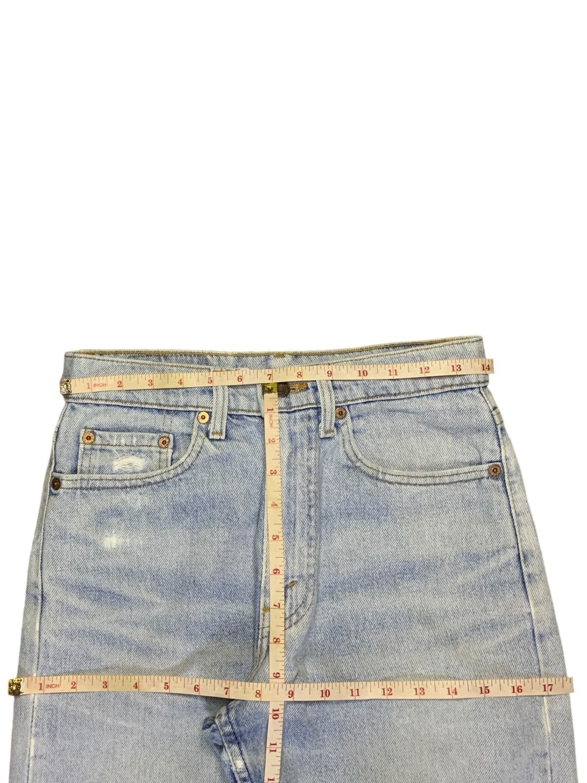 Levi's × Levi's Vintage Clothing Vintage 90s Levis 510 Stonewashed Distressed Jeans Size US 28 / EU 44 - 14 Thumbnail