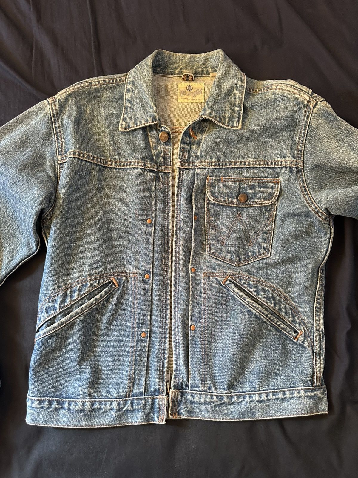 Wrangler Wrangler “11MJZ” denim jacket repro 1950s | Grailed