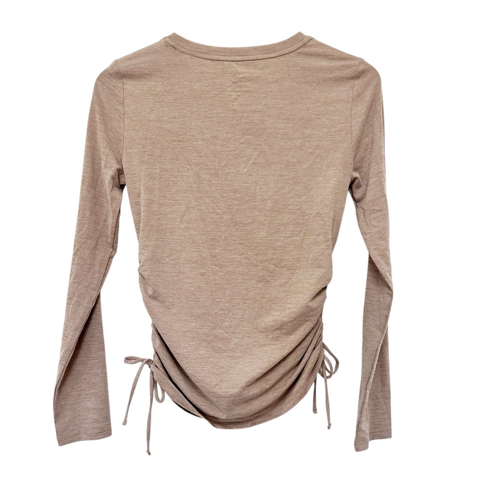 Gap Gap Fit Tan Brushed Tech Jersey Long Sleeve Shirt Sz XS Size XS / US 0-2 / IT 36-38 - 3 Thumbnail