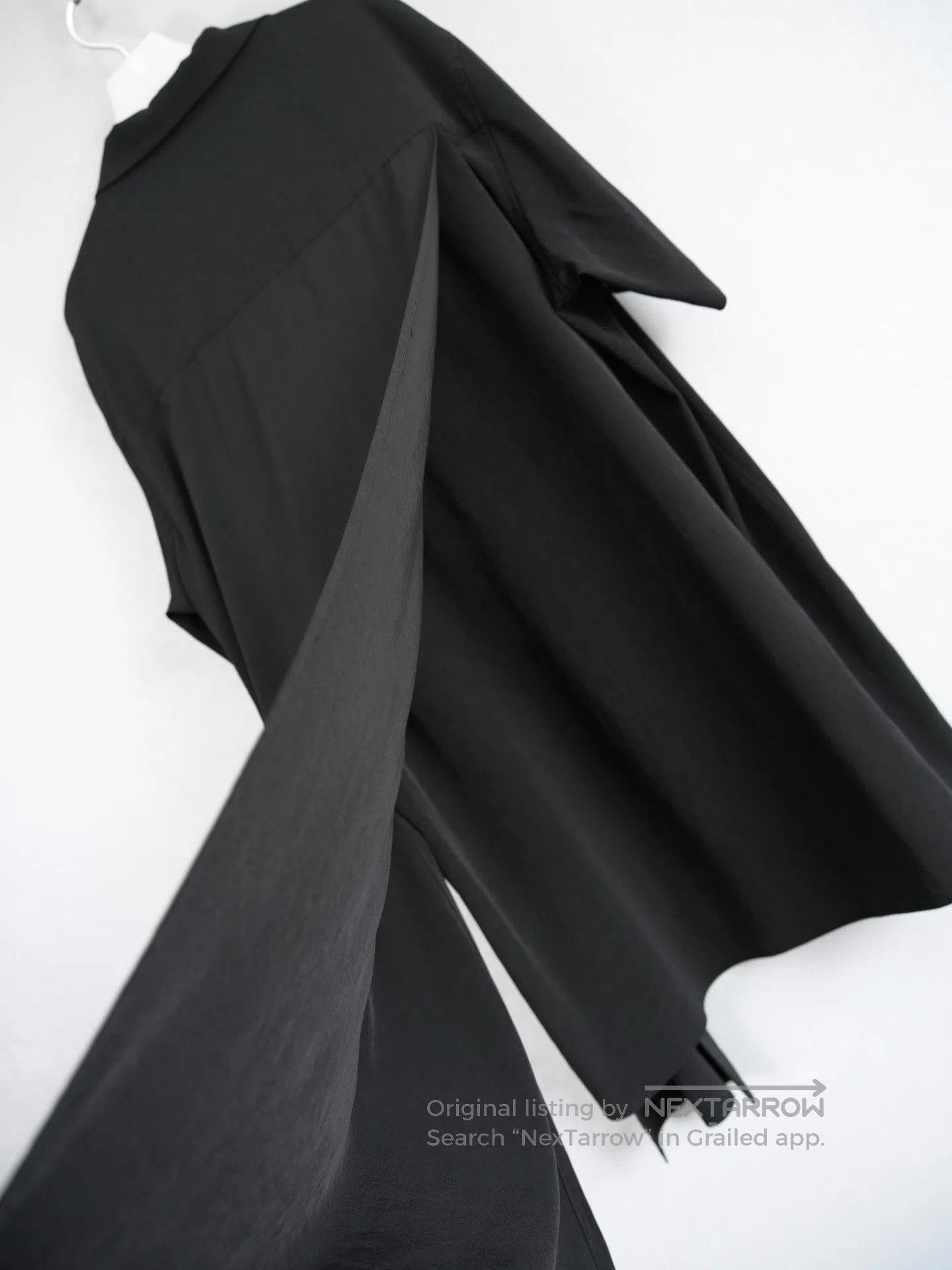 Yohji Yamamoto Yohji Yamamoto 22SS Deconstructed Triacetate Shirt. Size US M / EU 48-50 / 2 - 6 Thumbnail