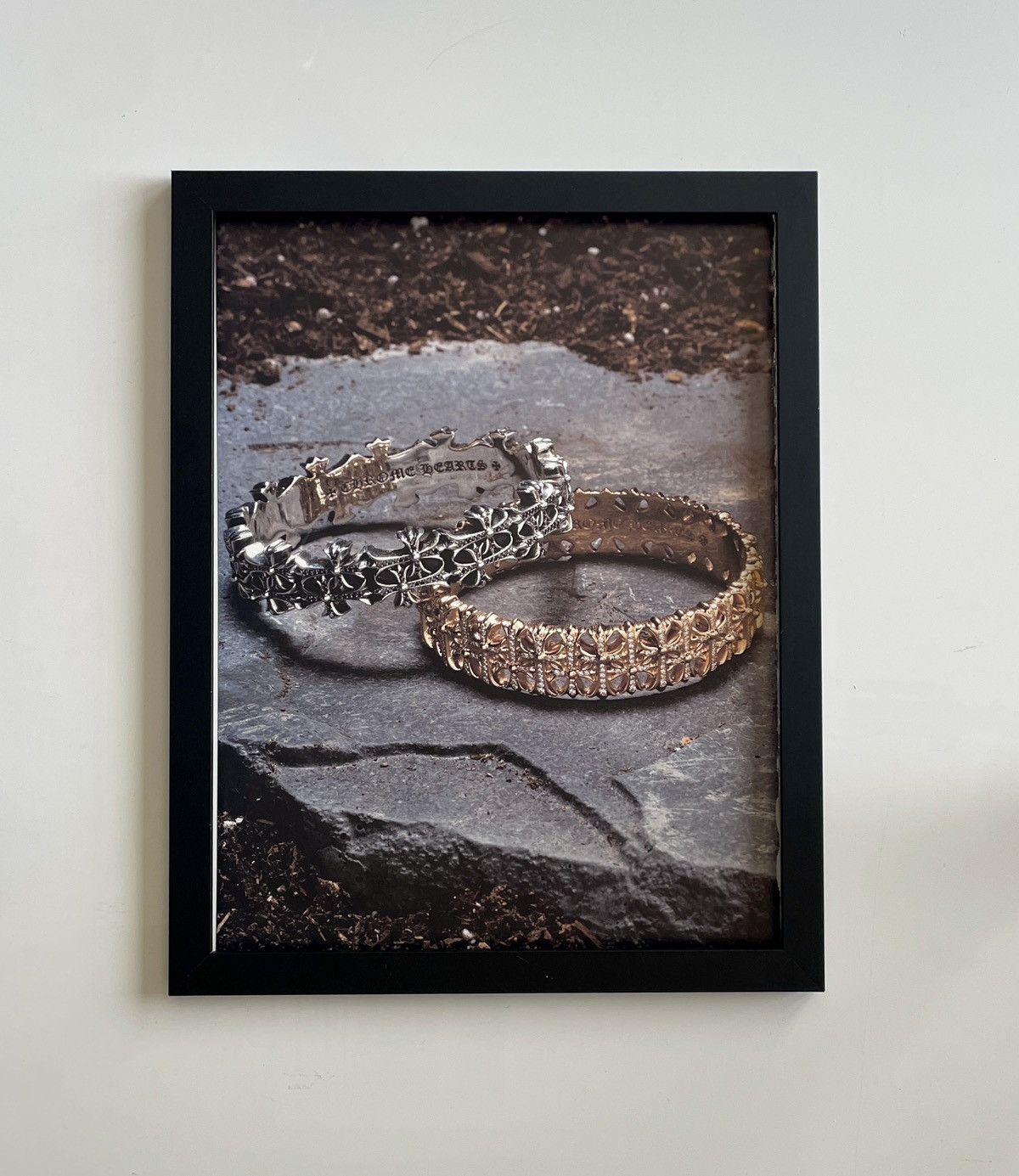 Chrome Hearts Chrome Hearts bracelet 9x11 Framed poster Size ONE SIZE - 1 Thumbnail