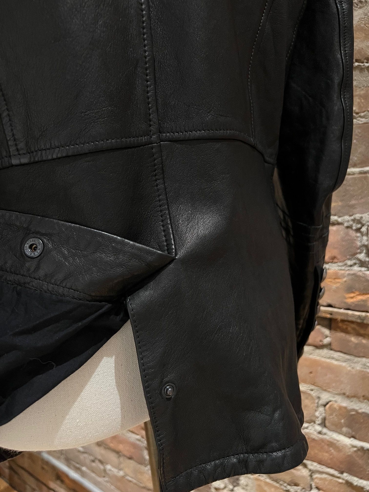 Other EMPRESA “Military Officer” Leather Jacket Size US M / EU 48-50 / 2 - 7 Thumbnail