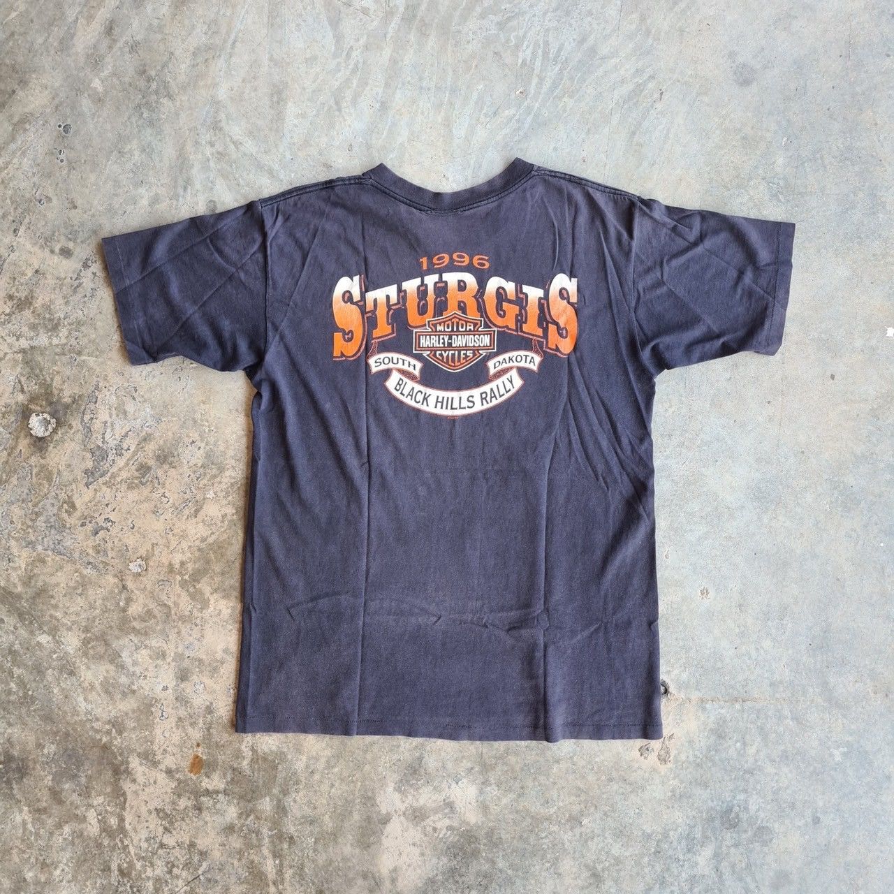 Harley Davidson × JNCO × Vintage *RARE* HARLEY DAVIDSON NO BOUNDARIES WOLF 1996 VINTAGE 90s Size US XL / EU 56 / 4 - 2 Thumbnail