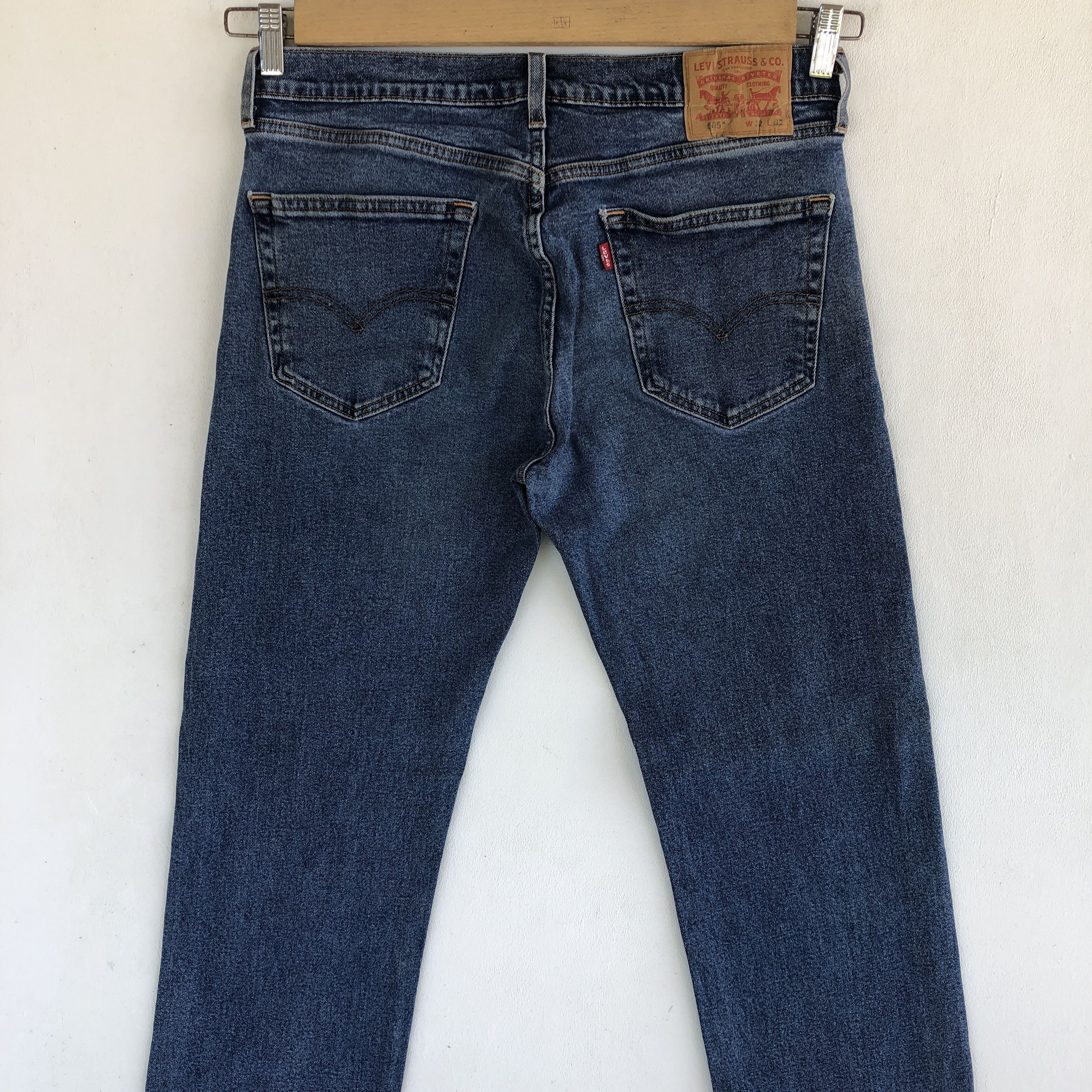 Levi's Vintage Levis 505 Jeans Levi's Denim Faded Light Wash Pants Size US 30 / EU 46 - 4 Thumbnail
