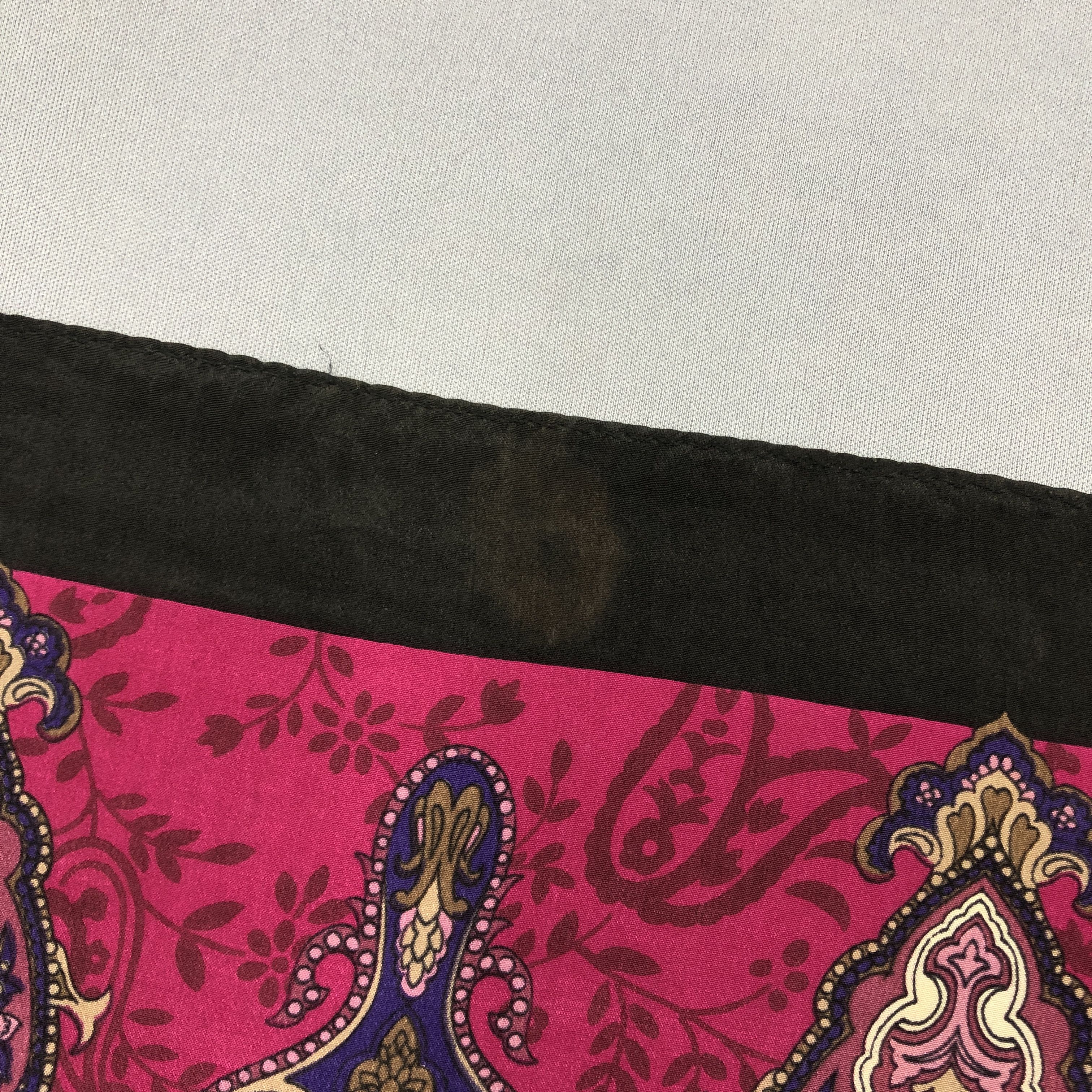 Other × Vintage Vintage SILK Scarf Twill Stole Wraps Scarves Size ONE SIZE - 14 Thumbnail