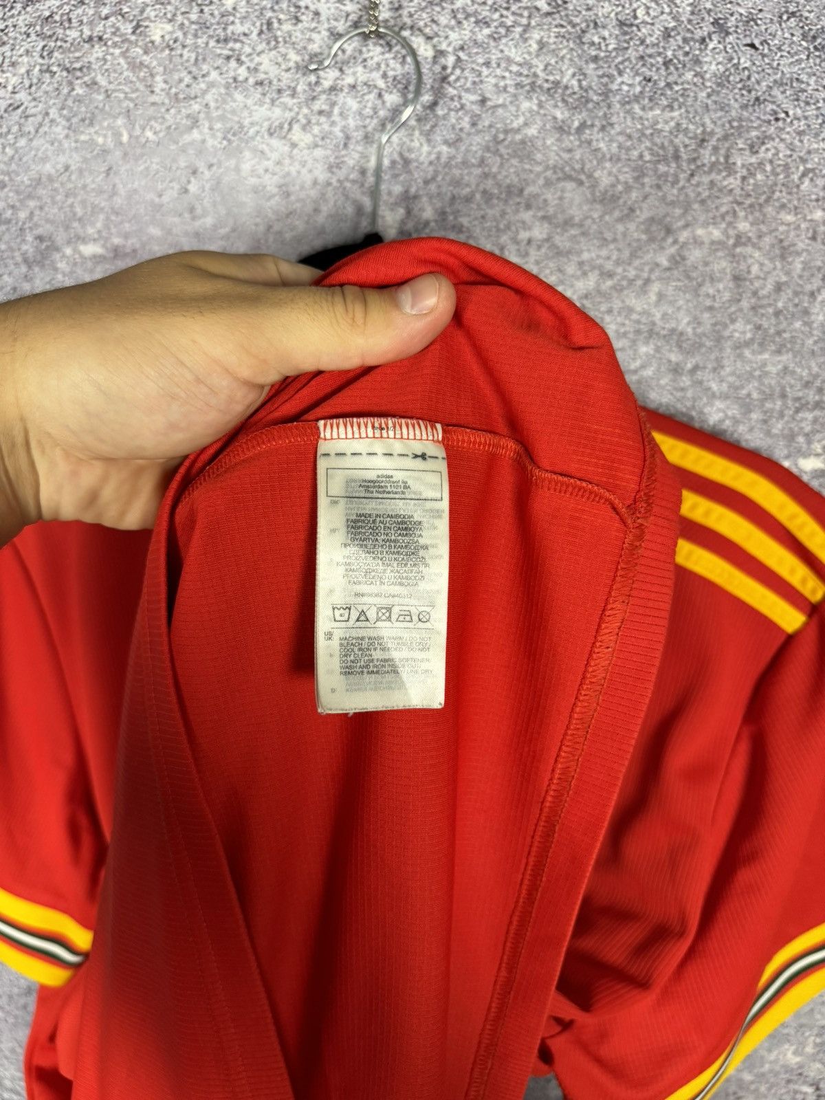 Adidas Wales National Team 2020 Adidas Soccer Jersey XL Size US XL / EU 56 / 4 - 8 Thumbnail