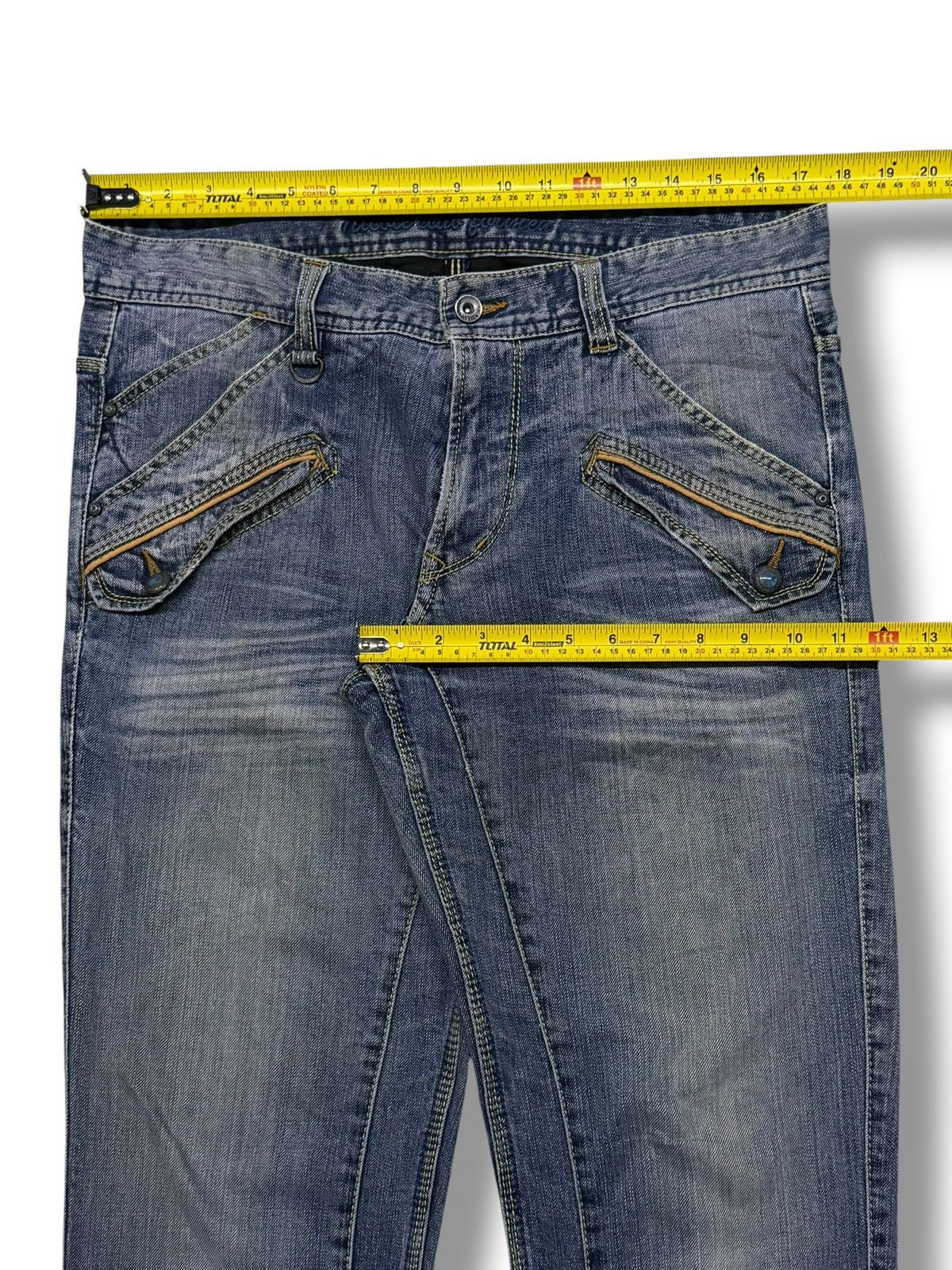 Nicole Club Vintage Nicole Club For Men Y2K Denim Jeans Japan | W35 Size US 35 - 15 Thumbnail