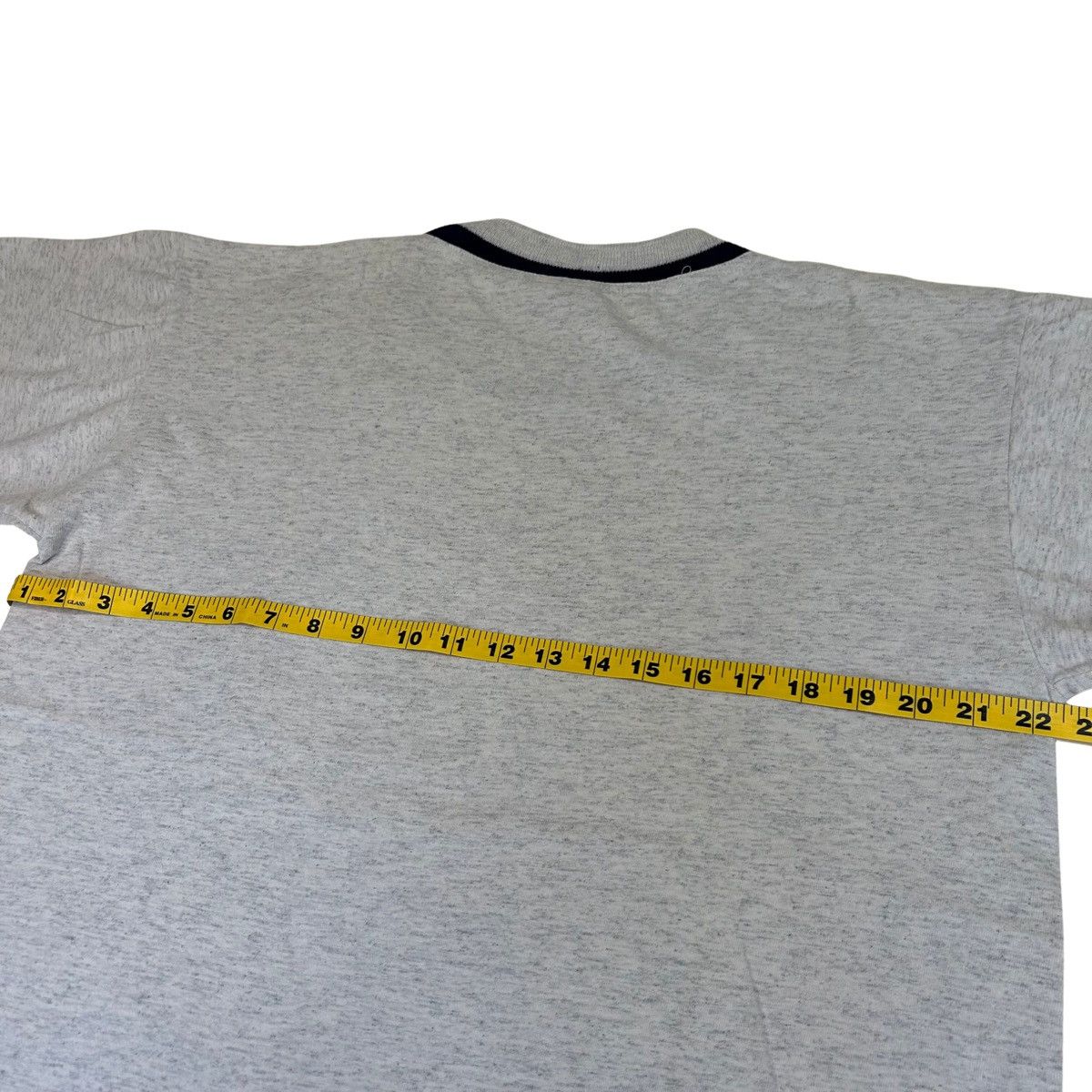 NCAA Vintage Georgetown University Latin Insignia Ringer T Shirt Size US L / EU 52-54 / 3 - 6 Thumbnail