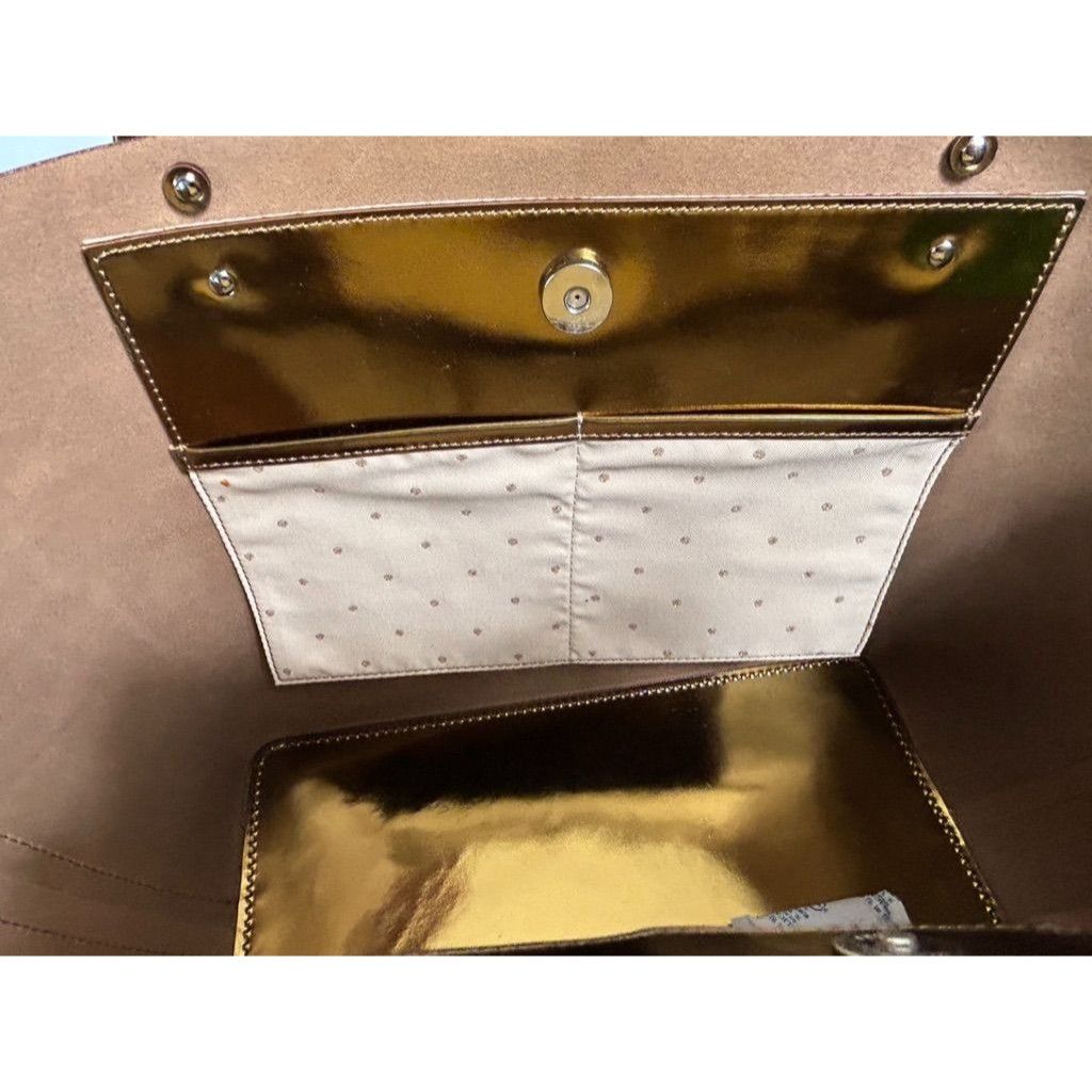 Kate Spade Kate Spade Small Coal Tote in Metallic London Bronze - NWT* Size ONE SIZE - 6 Thumbnail