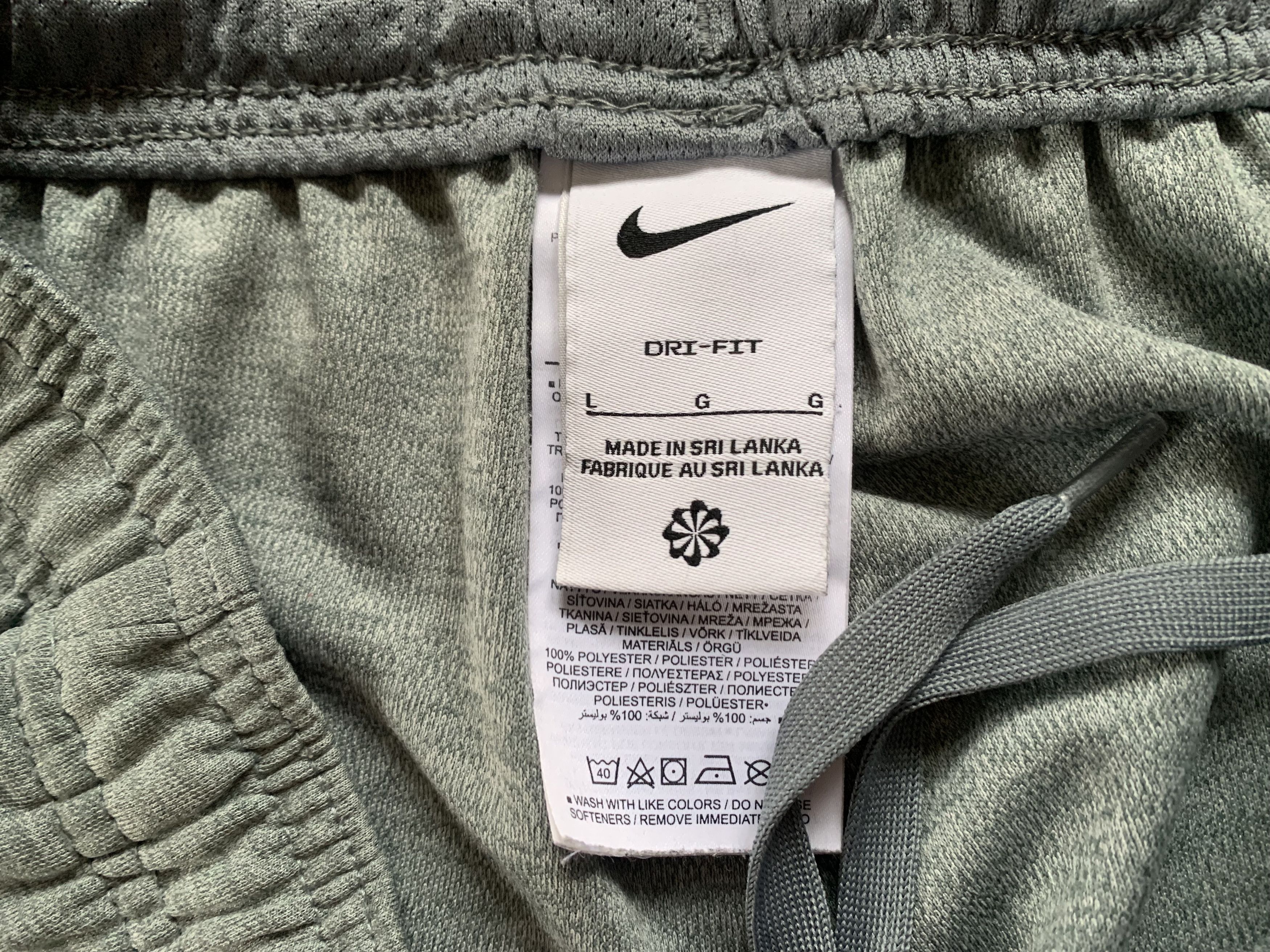Nike Nike Dri-FIT Grey Training Pants Size US 34 / EU 50 - 5 Thumbnail