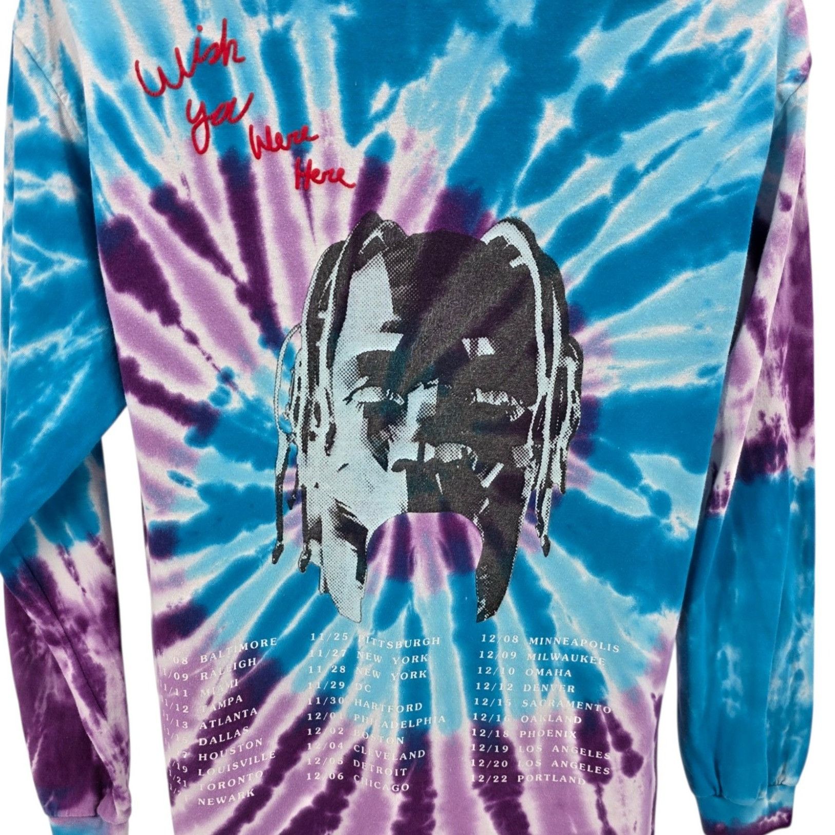 Travis Scott Astroworld Mens Large Shirt Travis Scott Wish You Were Here Size US L / EU 52-54 / 3 - 4 Thumbnail