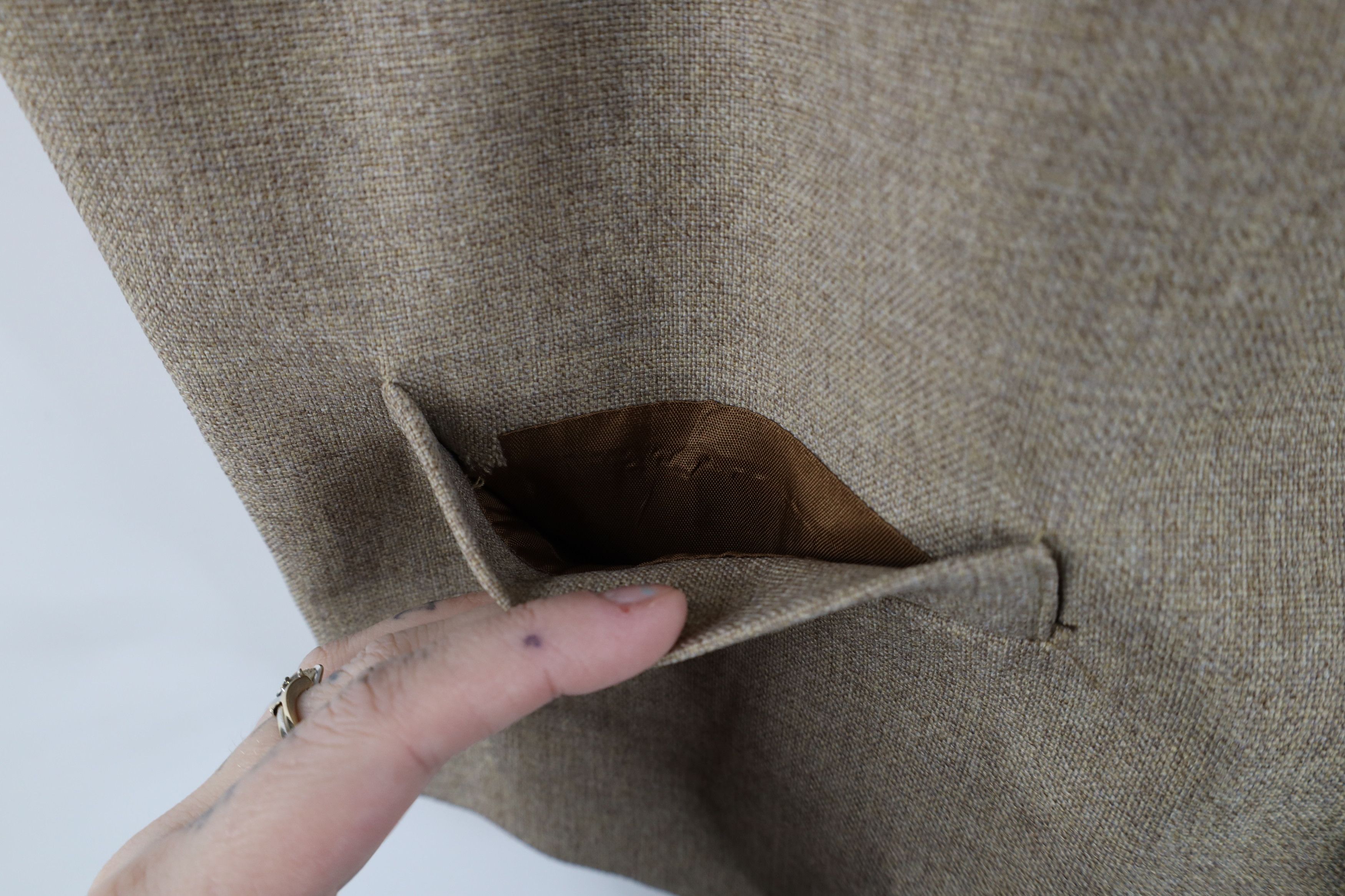 Levi's × Vintage Vintage 70s Levis Button Suit Vest Jacket Brown USA Size US M / EU 48-50 / 2 - 6 Thumbnail