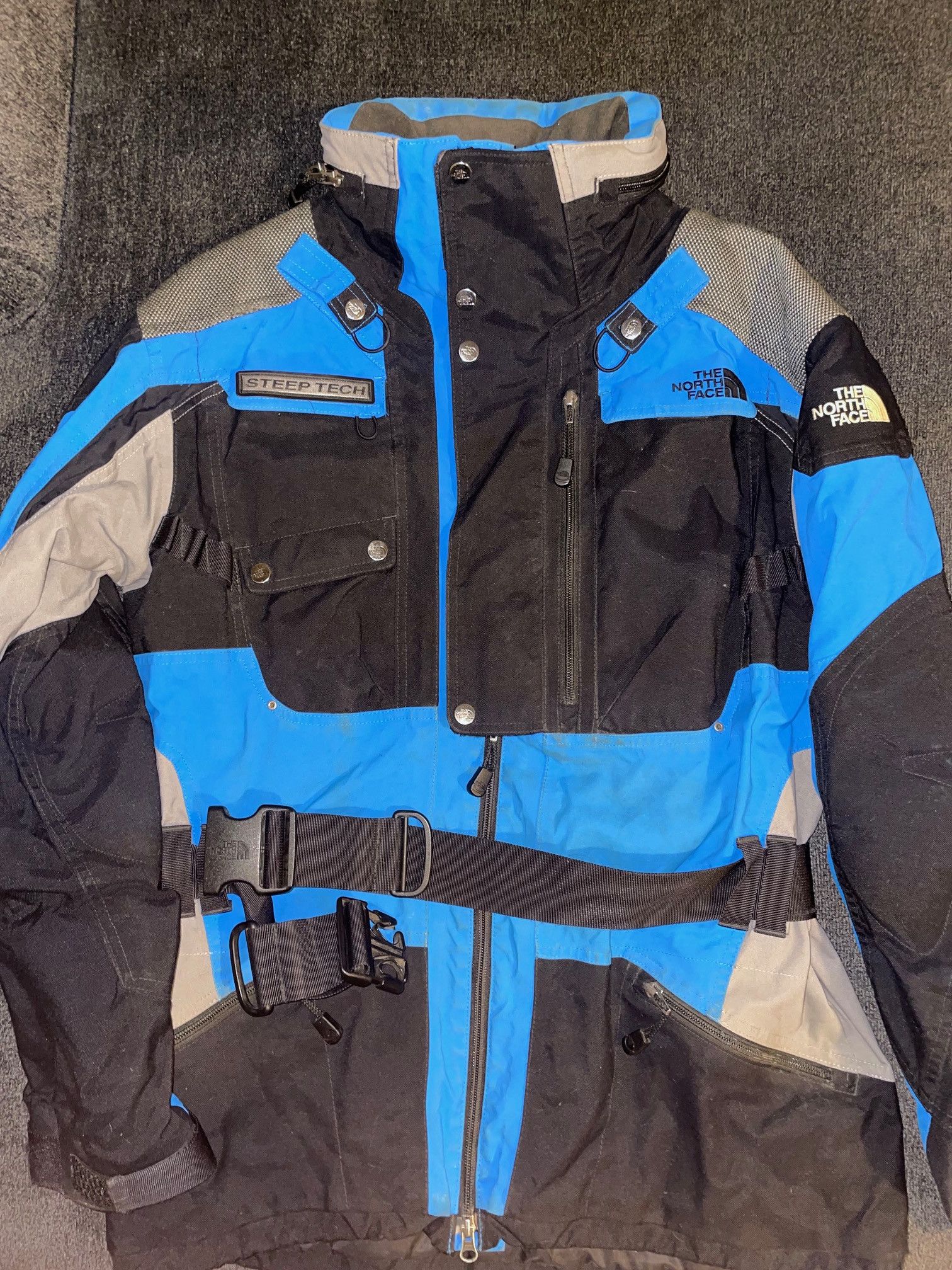 The North Face RARE VINTAGE North Face Light Blue Steep Tech w/ Backpack Size US M / EU 48-50 / 2 - 1 Thumbnail