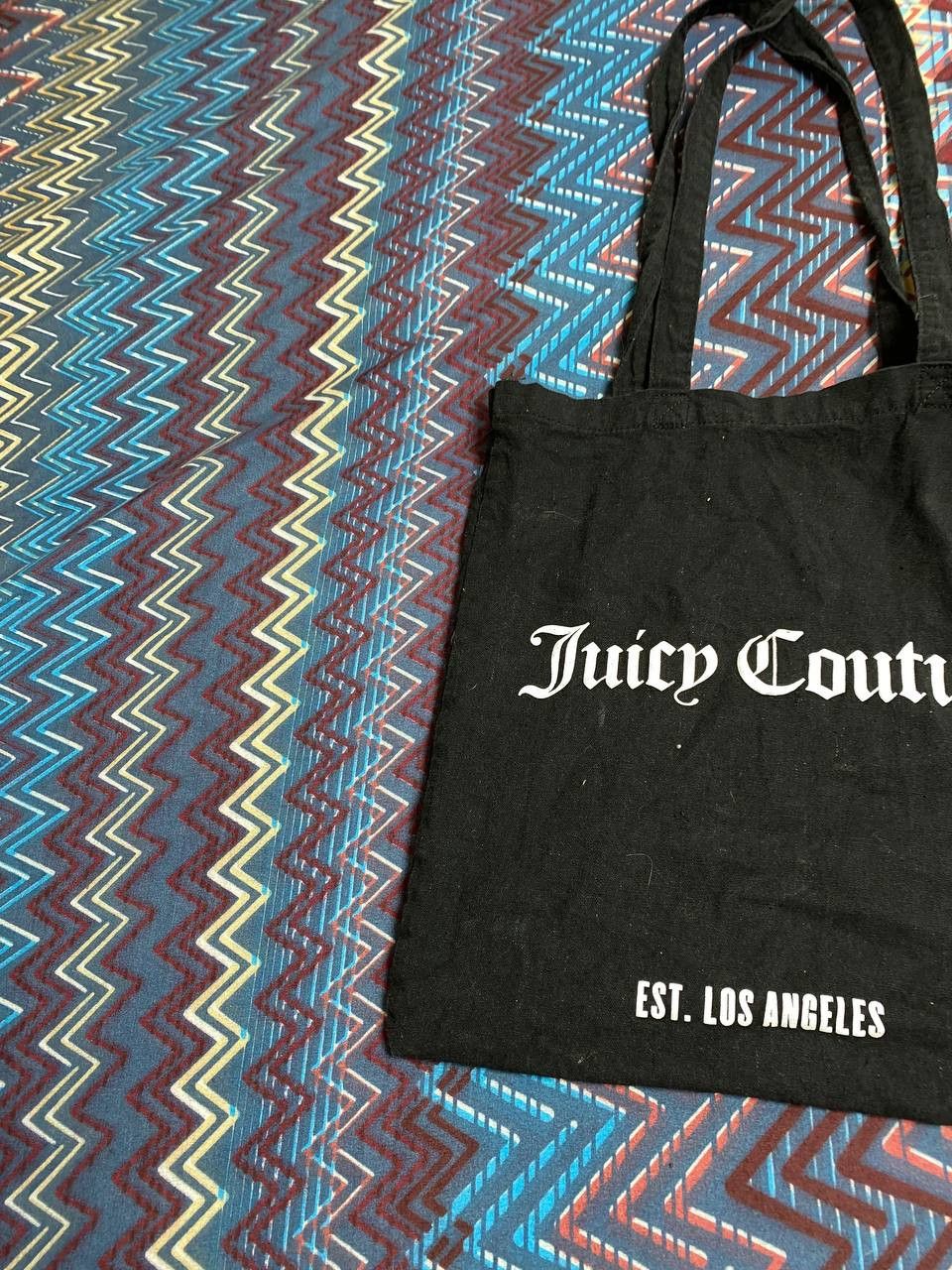 Juicy Couture Bags Juice Couture black big logo streetwear Y2K VIntage Size ONE SIZE - 5 Thumbnail