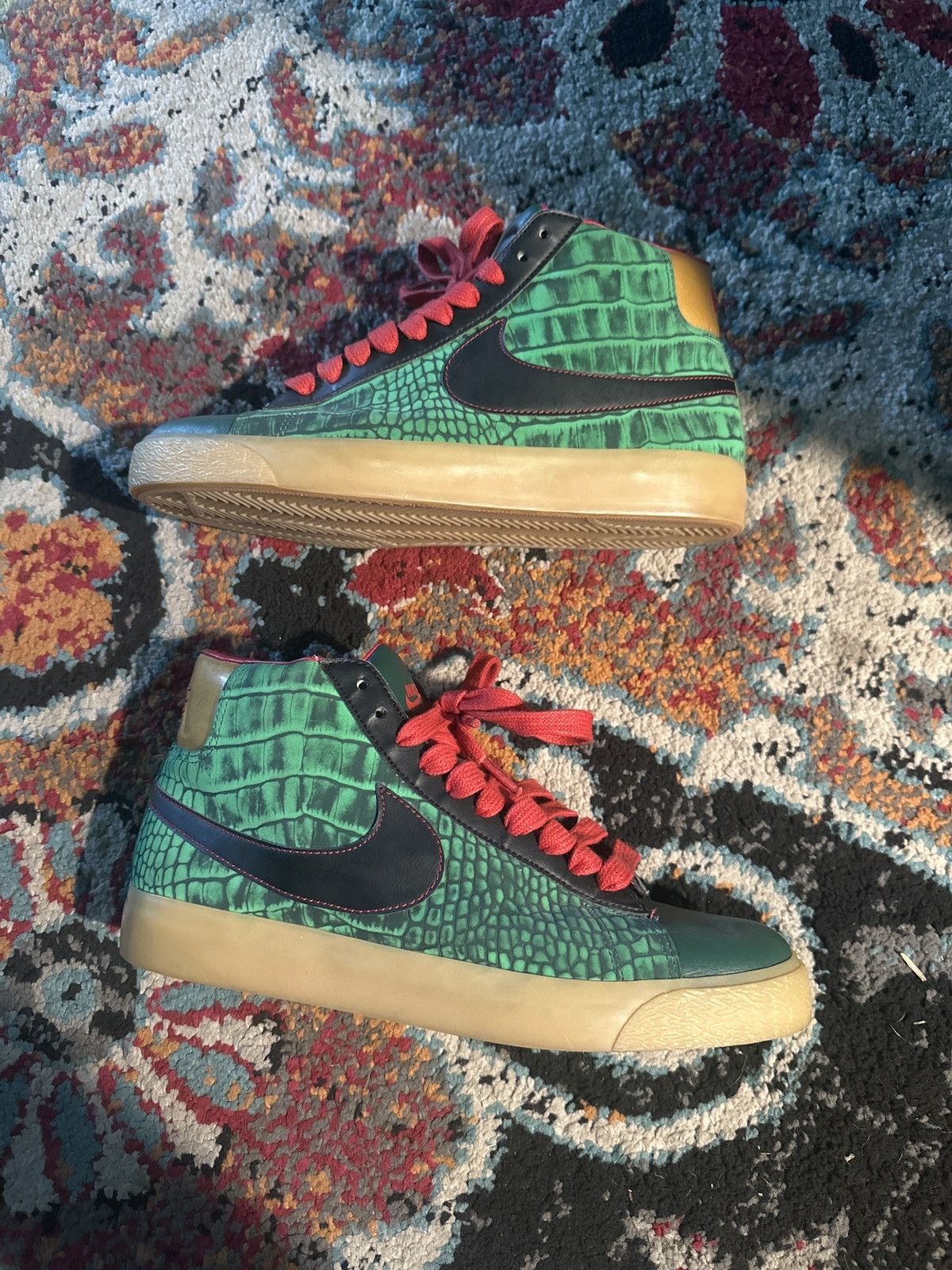 Nike Nike Blazer Mid Premium “Godzilla Team” Size US 9 / EU 42 - 2 Thumbnail