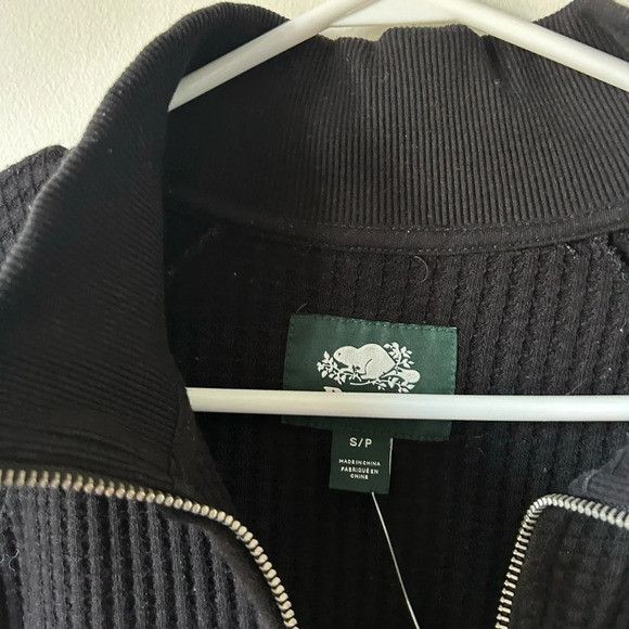Roots Roots Waffleknit Quarter Zip Sweater Size S / US 4 / IT 40 - 3 Thumbnail
