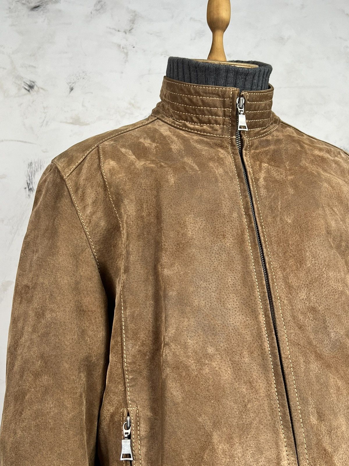 Angelo Litrico Vintage Angelo Litrico Leather Jacket Size M Size US M / EU 48-50 / 2 - 3 Thumbnail