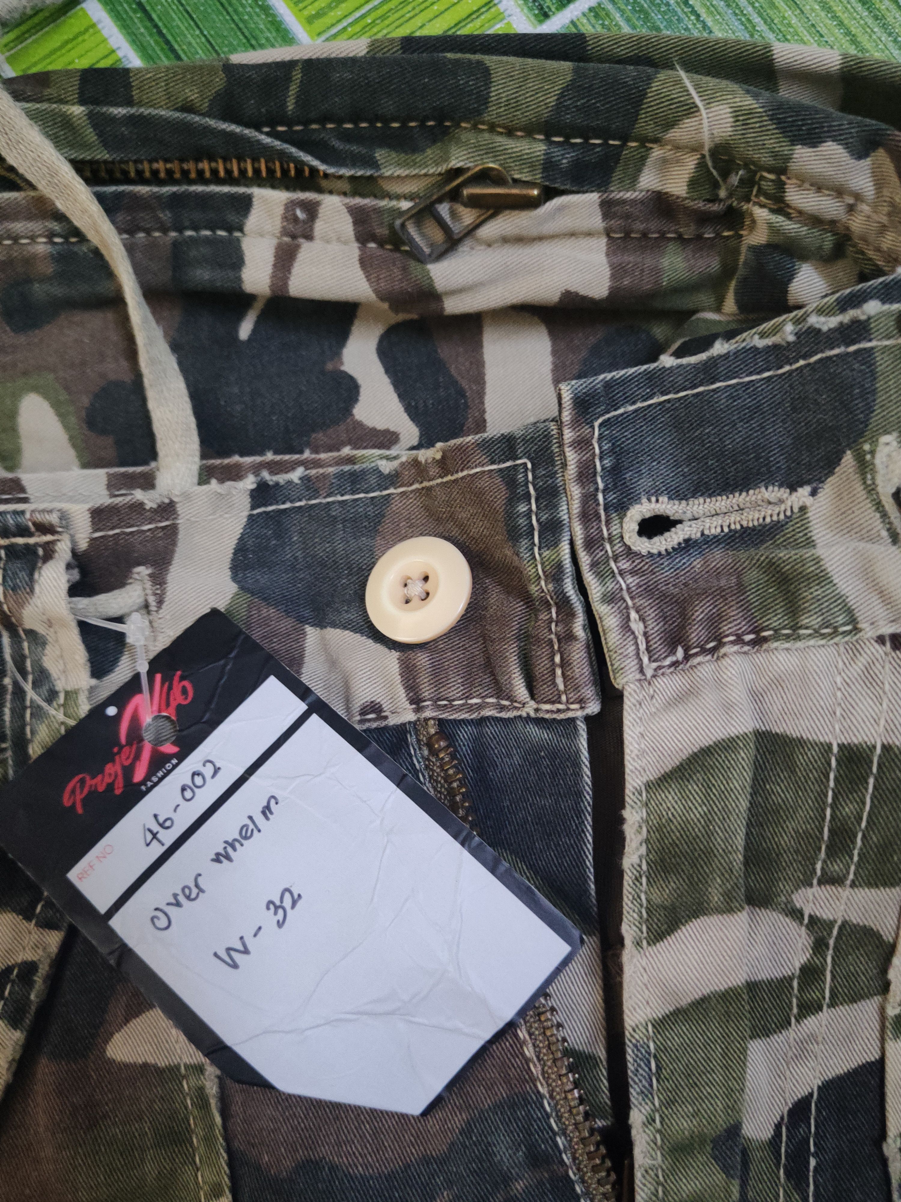 Japanese Brand DL Over Whelm Camouflage Multipocket Cargo Pants #46-002 Size US 32 / EU 48 - 16 Thumbnail