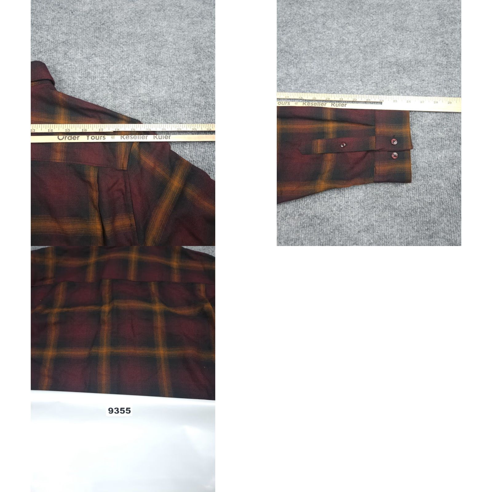 Vintage 7 Diamonds Lux Soft Button Up Shirt Men's XL Plaid Stretch NWT Size US XL / EU 56 / 4 - 9 Thumbnail