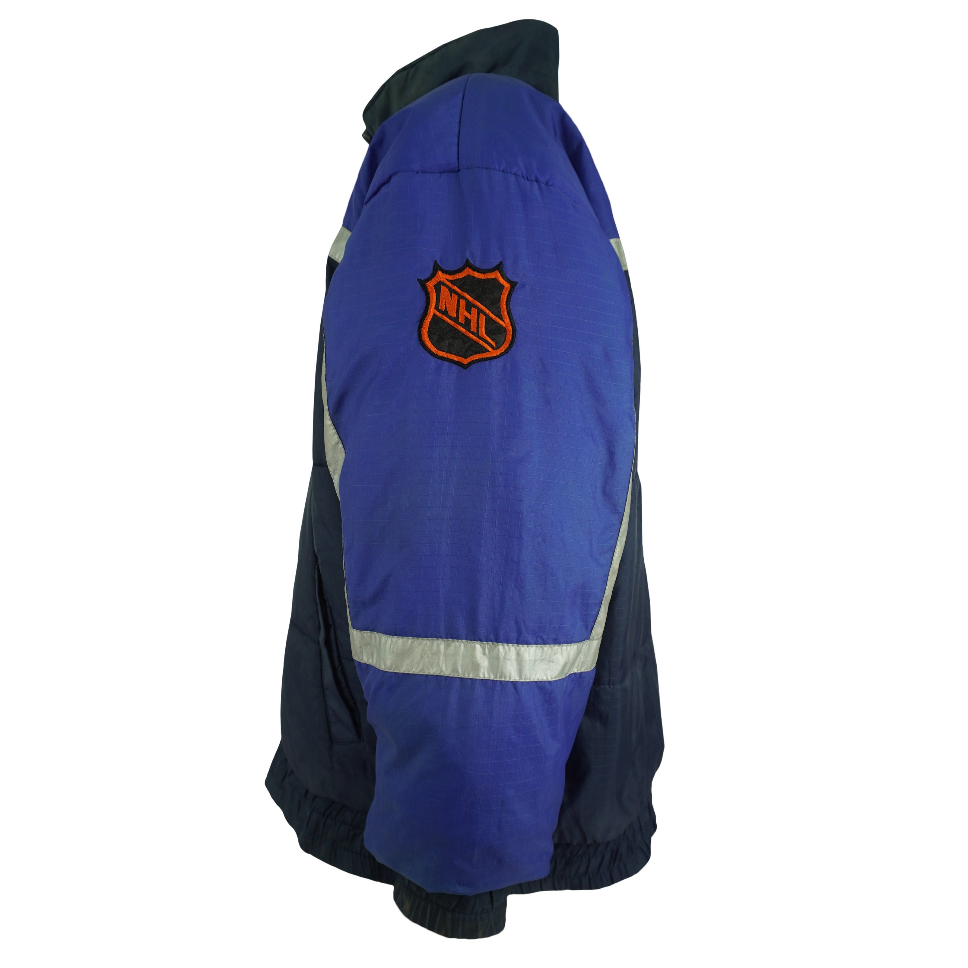 Pro Player NHL - Vancouver Canucks Reversible Jacket 1990s Size US L / EU 52-54 / 3 - 4 Thumbnail
