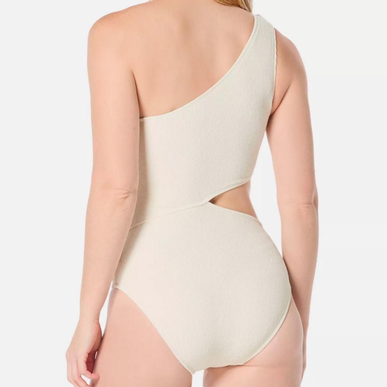 Michael Kors Michael Kors Women's Michael One Side-Cutout Swimsuit Size XL / US 12-14 / IT 48-50 - 4 Thumbnail