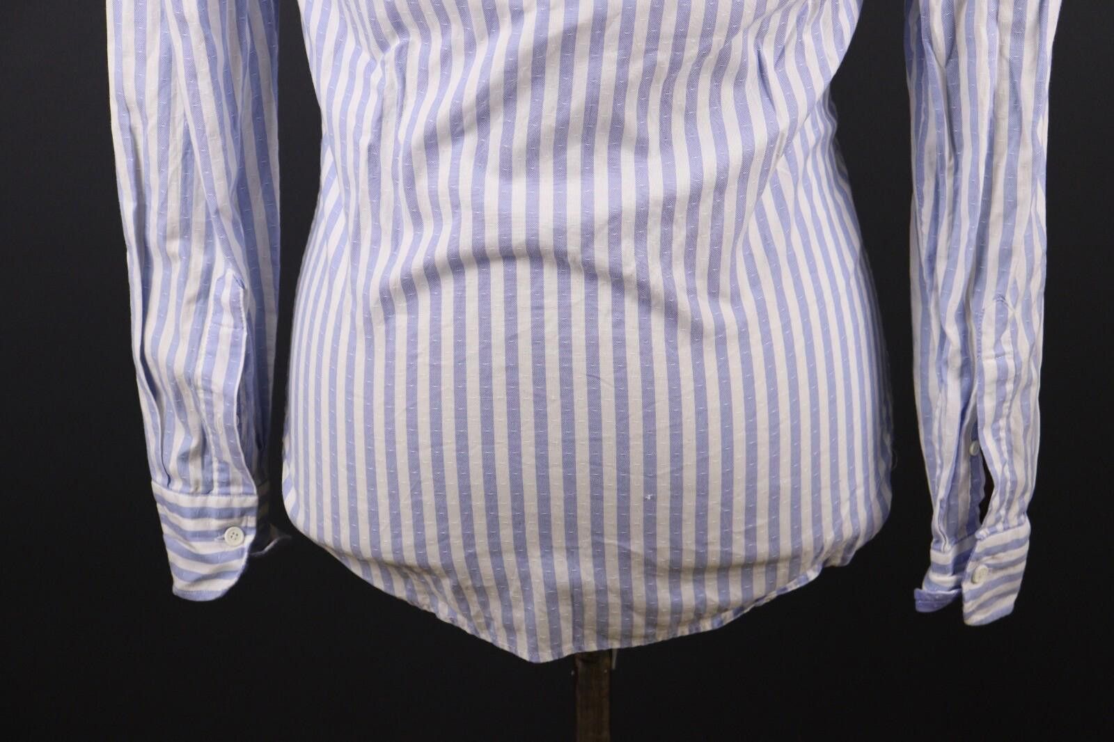 Designer Boggi Milano New Classic Custom Fit Stripe Shirt Size S Size US S / EU 44-46 / 1 - 8 Thumbnail