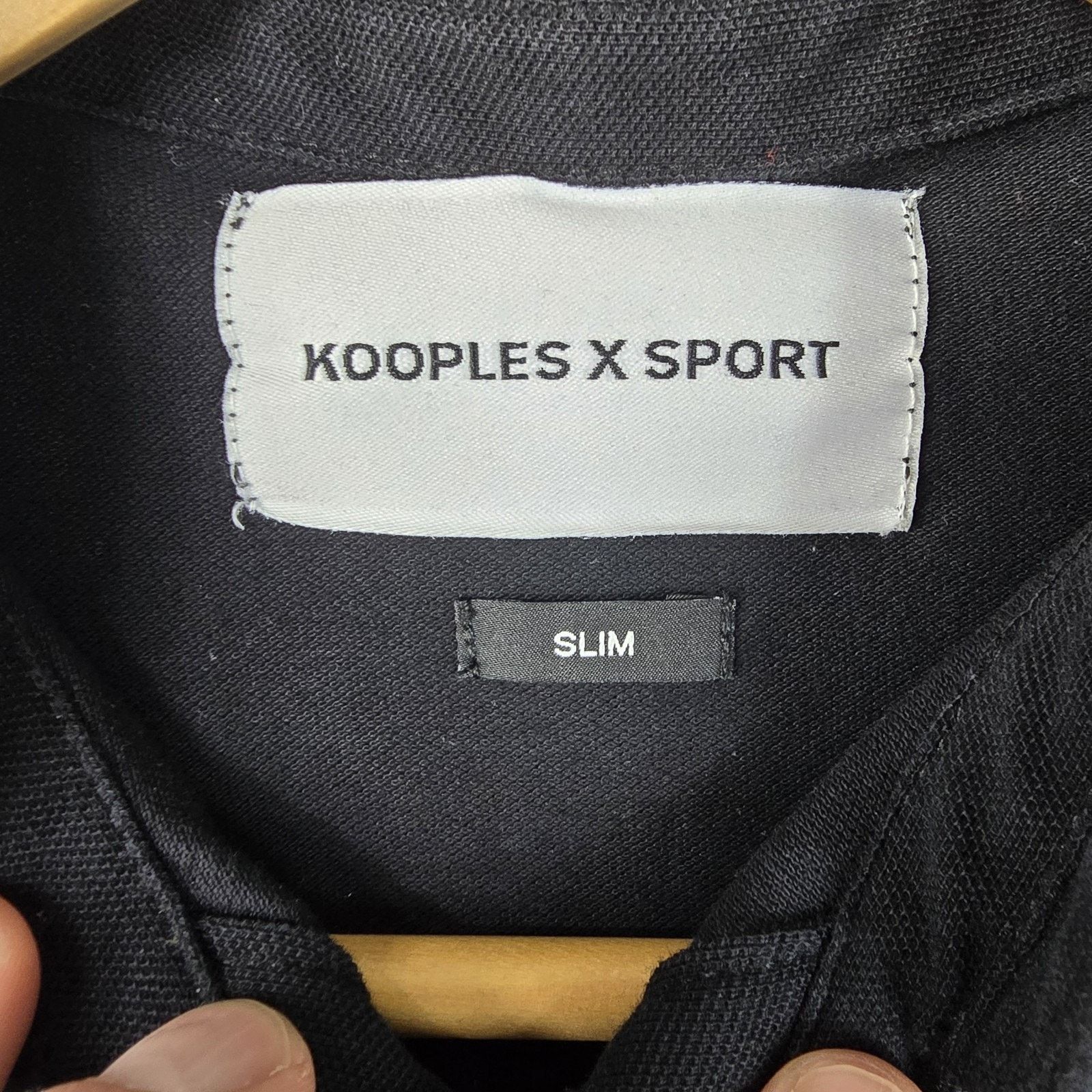 The Kooples Kooples X Sport Black Slim Fit Camouflage Polo Shirt Medium Size US M / EU 48-50 / 2 - 4 Thumbnail