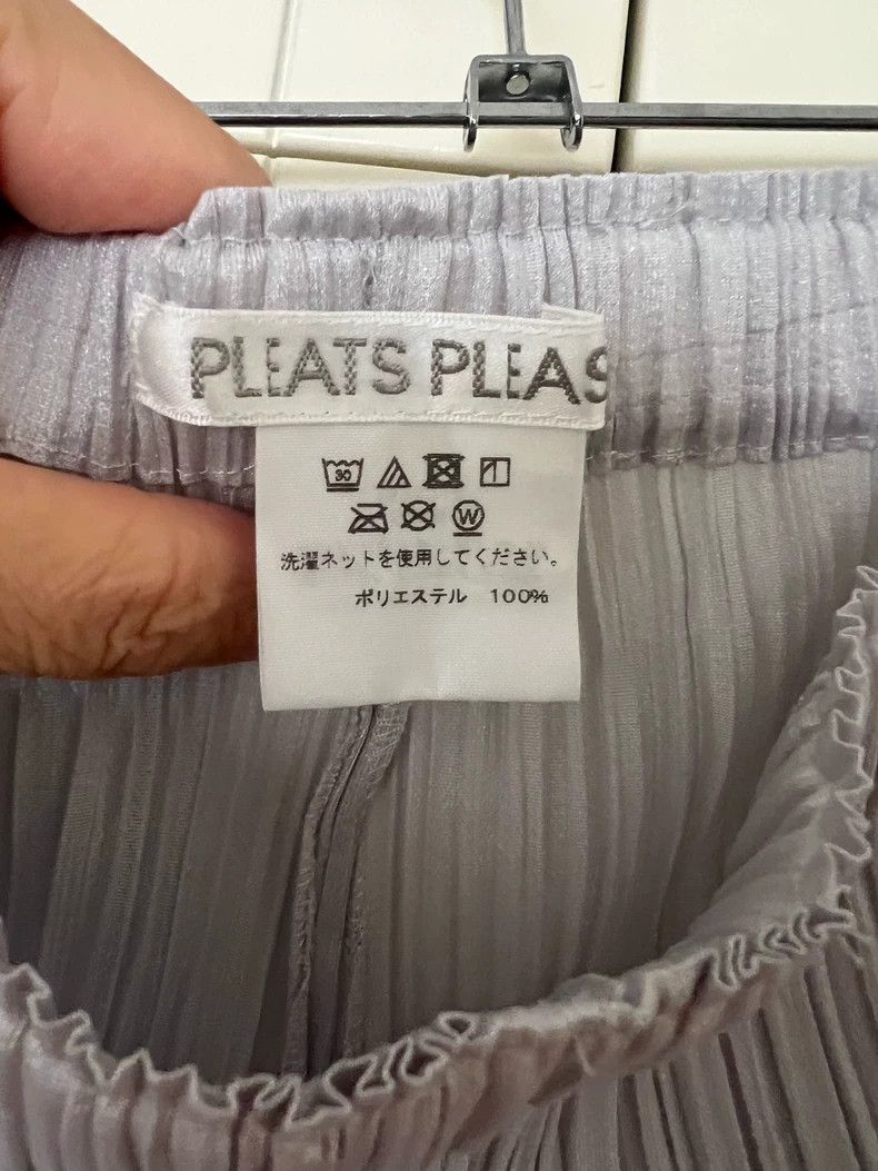 Issey Miyake Issey Miyake size:4 Silver-gray pleated pants Size 42" / US 20 - 3 Thumbnail