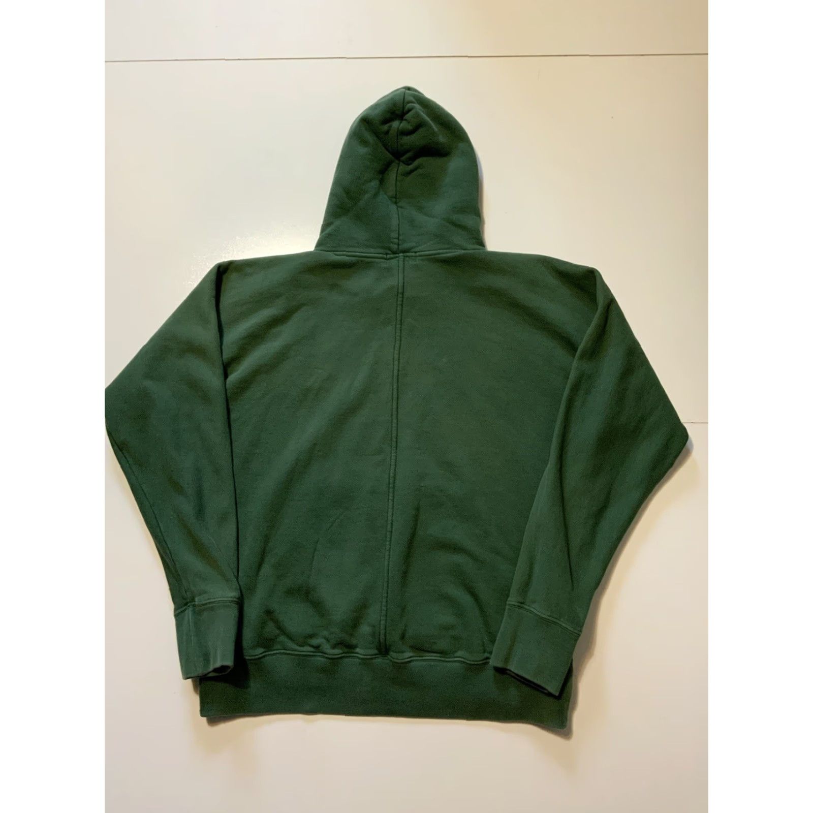 Vintage BTFL Beautiful FUL Black Cat Wranglers Green Terry Fleece Pullover Hoodie M Mens Green Cat Wranglers Hoodie 90s Size US M / EU 48-50 / 2 - 3 Thumbnail