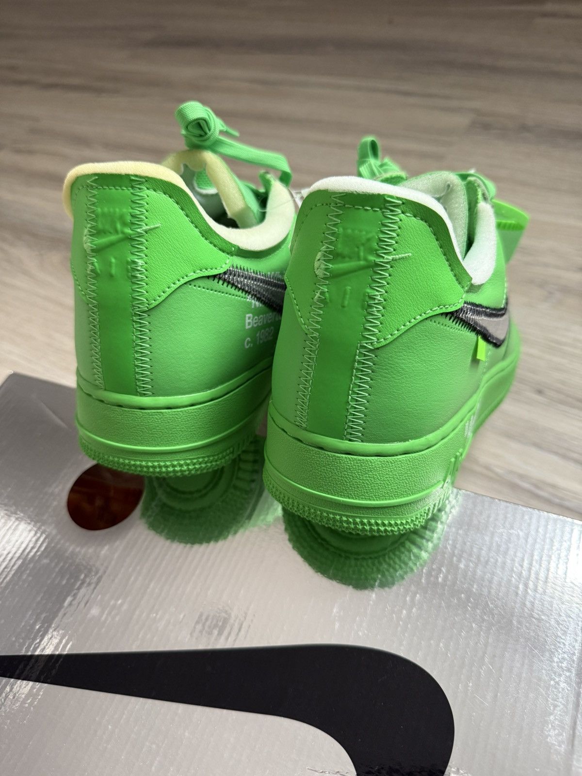 Nike Off White Nike Air Force 1 ‘Brooklyn Museum’ Size US 11 / EU 44 - 5 Thumbnail