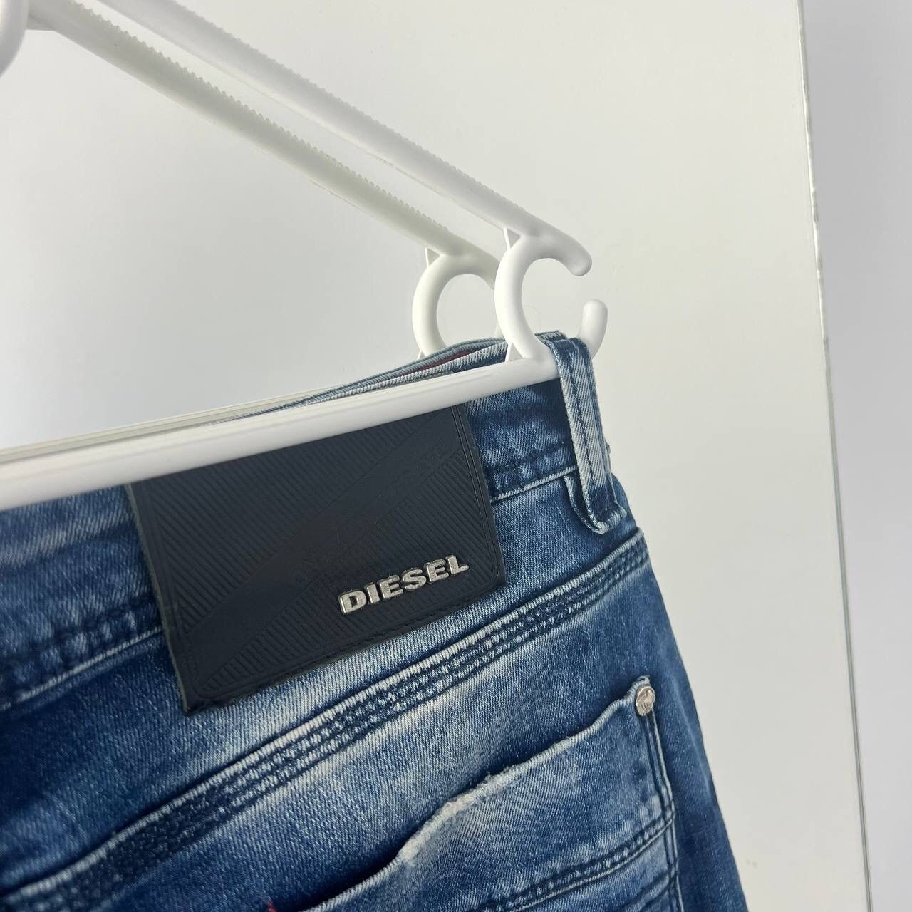 Y2K Vintage Diesel Denim Pants Italy Designer Distressed