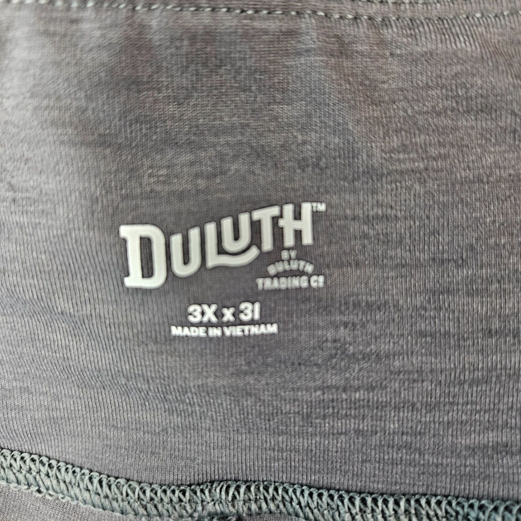Vintage Duluth NoGA Classic Bootcut Pants 3X Gray Pull On Pocket Women Size 40" / US 18 - 6 Thumbnail
