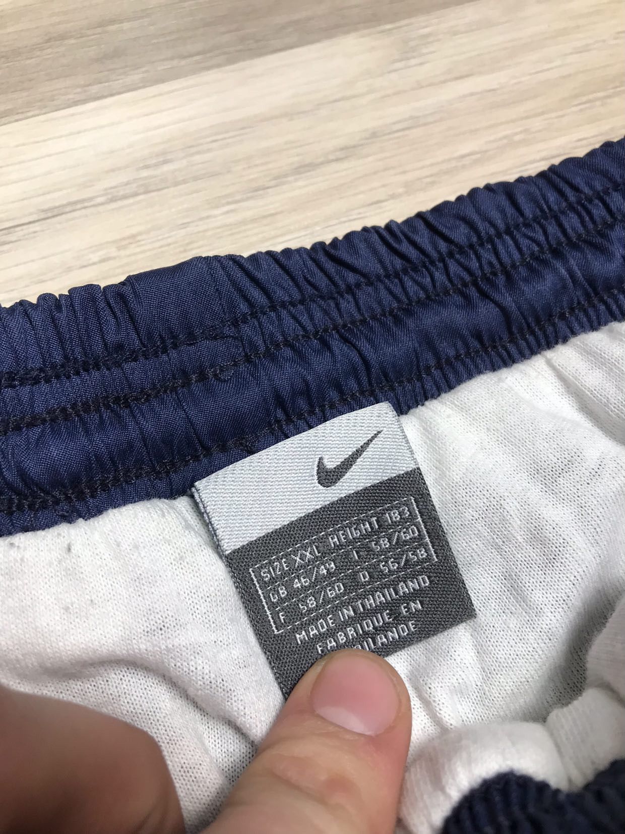 Nike × Vintage Vintage Nike track suit size XXL logo blue Y2K drill pants Size US XXL / EU 58 / 5 - 8 Thumbnail