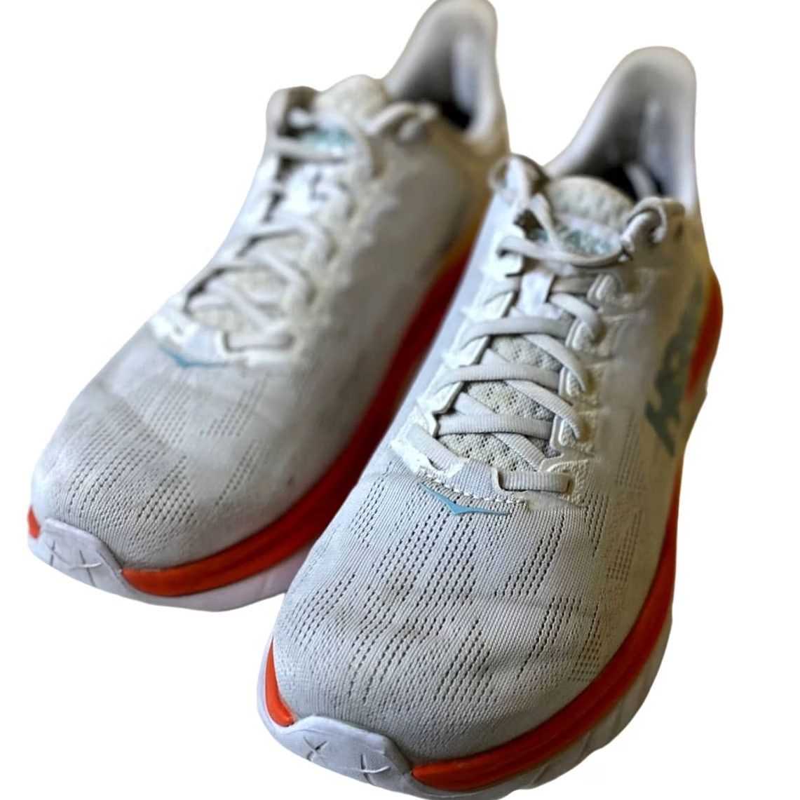 Vintage Hoka One One Mach 4 Sneaker Mens Size 12D White Athletic Size US 12 / EU 45 - 2 Thumbnail