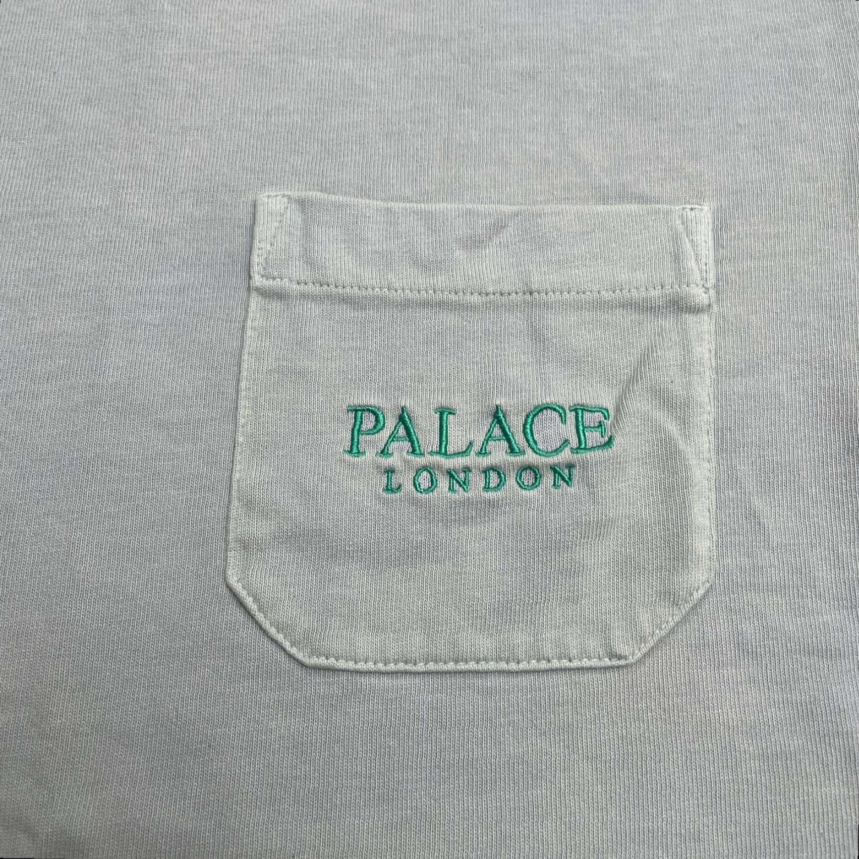 Palace Palace Skateboard Heavyweight T-Shirt Men Small Light Green Crew Neck Pocket Tee Size US S / EU 44-46 / 1 - 4 Thumbnail