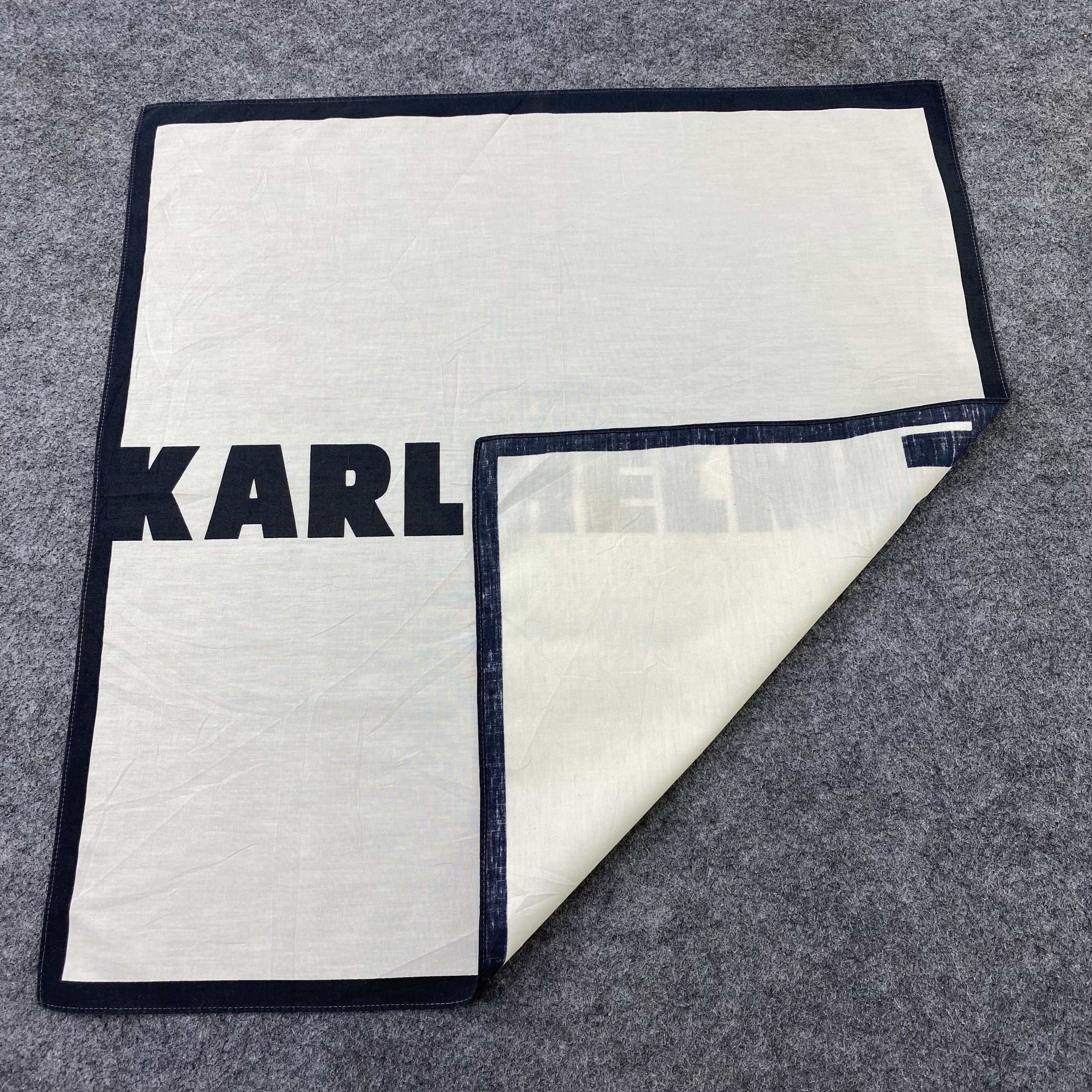 Japanese Brand Karl Helmut Handkerchief / Bandana / Neckerchief-B1394 Size ONE SIZE - 5 Thumbnail