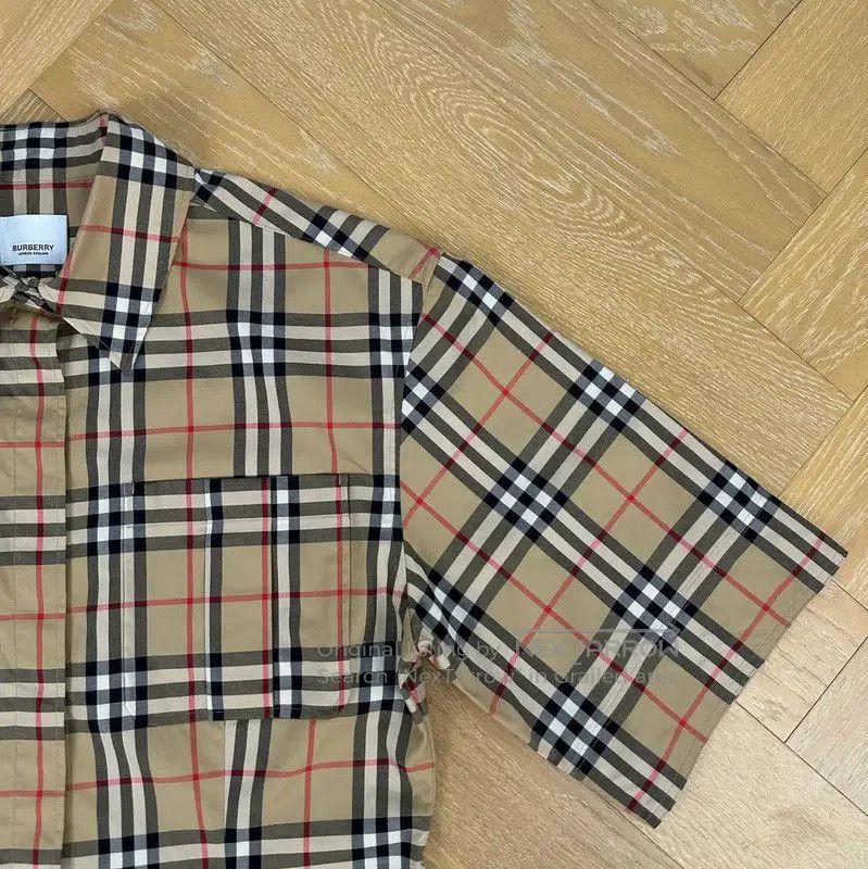 Burberry Burberry Multicolor Checked Women's Shirt. Size M / US 6-8 / IT 42-44 - 3 Thumbnail