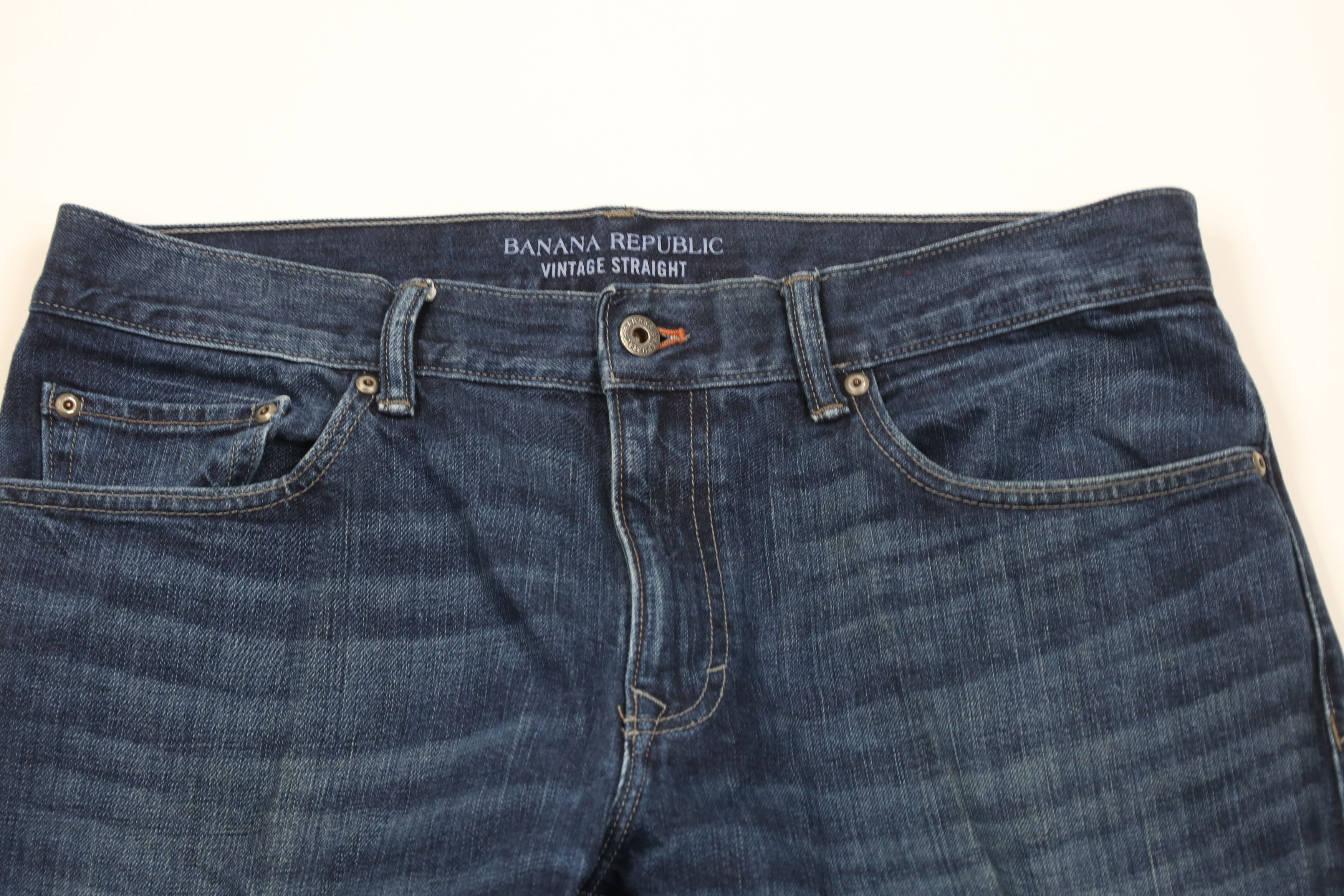 Banana Republic Vintage Y2K Banana Republic Vintage Straight Leg Jeans Size US 36 / EU 52 - 2 Thumbnail