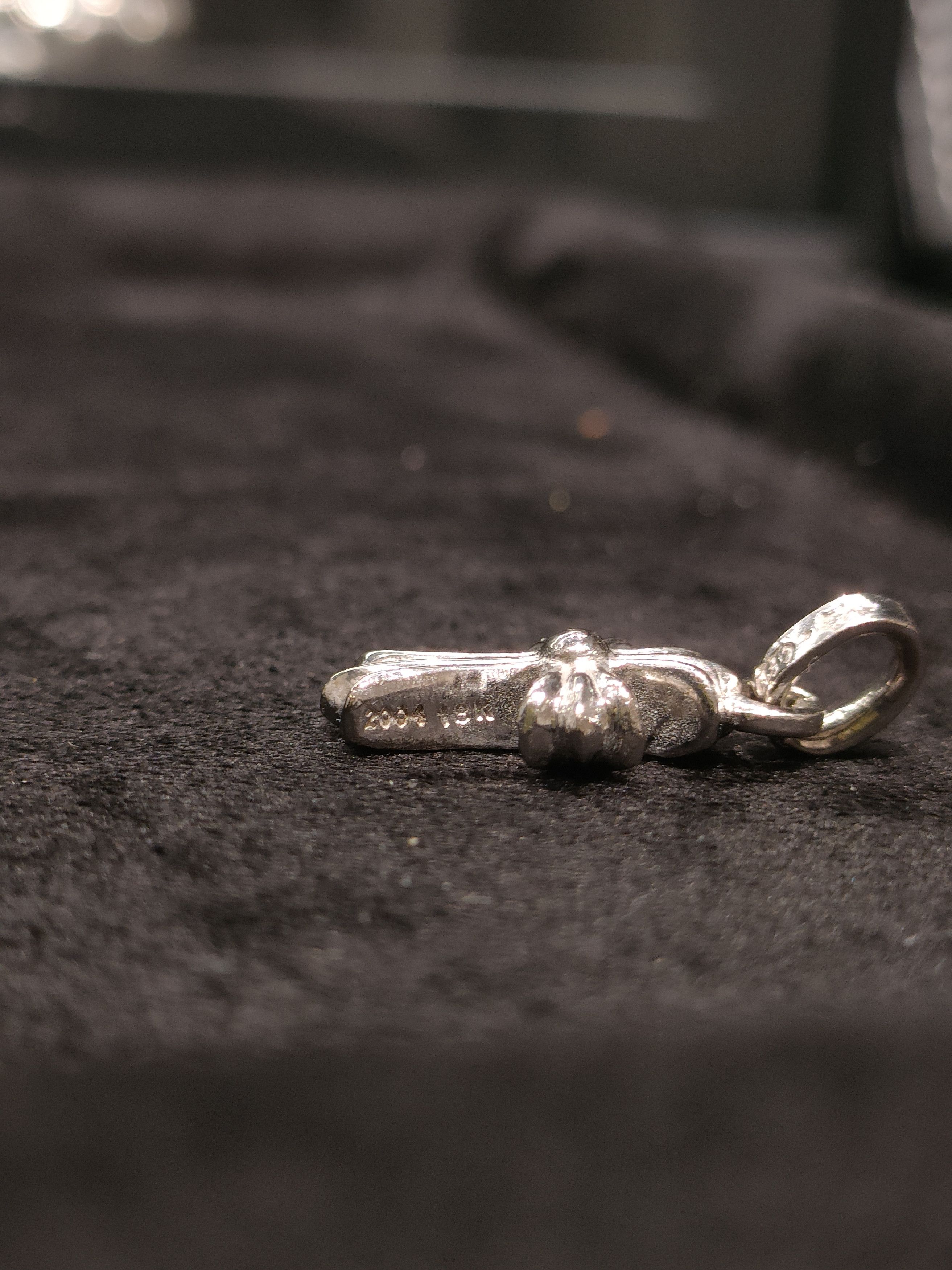 Chrome Hearts Chrome Hearts 18K White Gold Diamonds Babyfat Charm Size ONE SIZE - 5 Thumbnail
