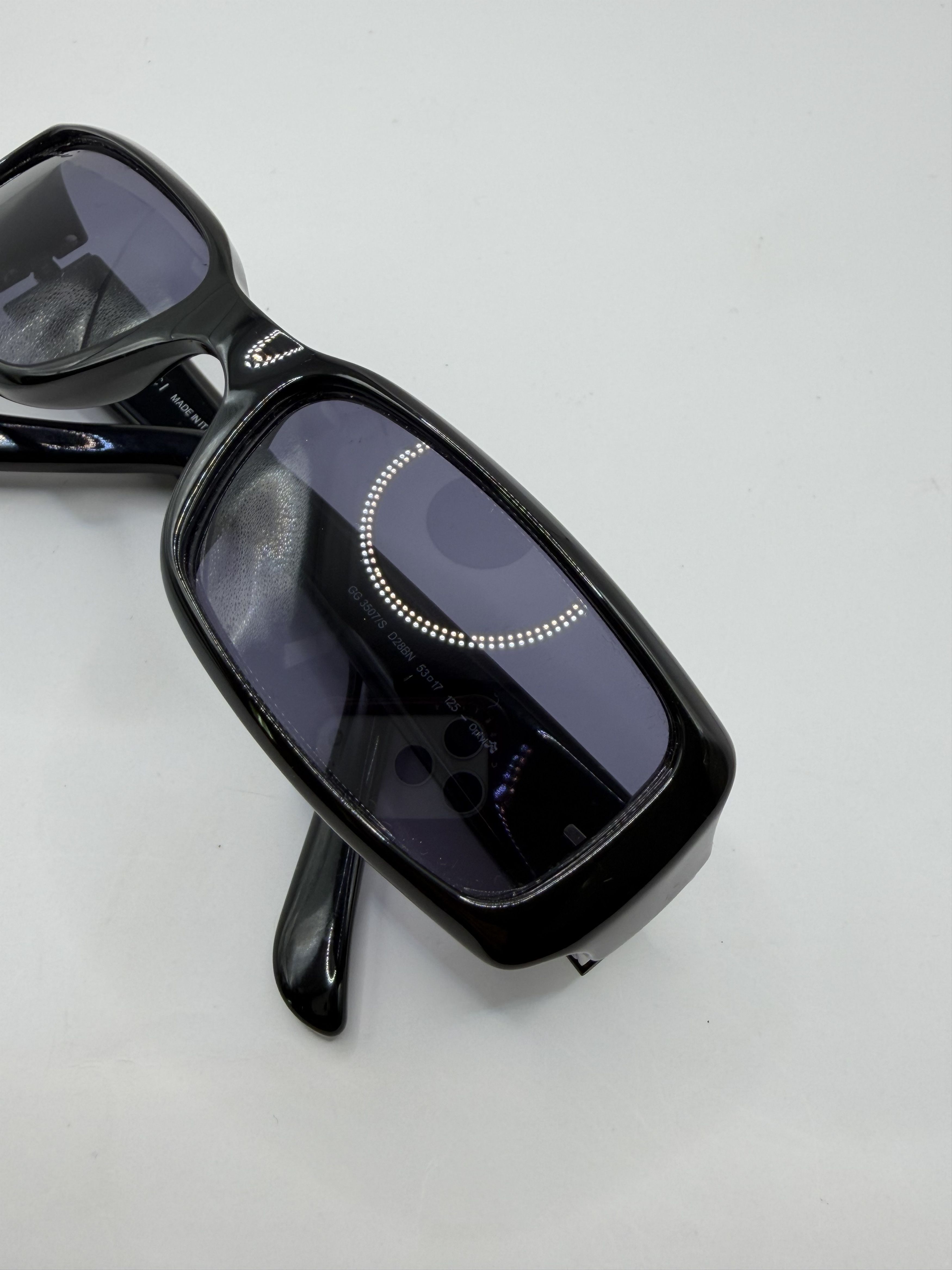 Gucci Gucci black sunglasses Size ONE SIZE - 11 Thumbnail