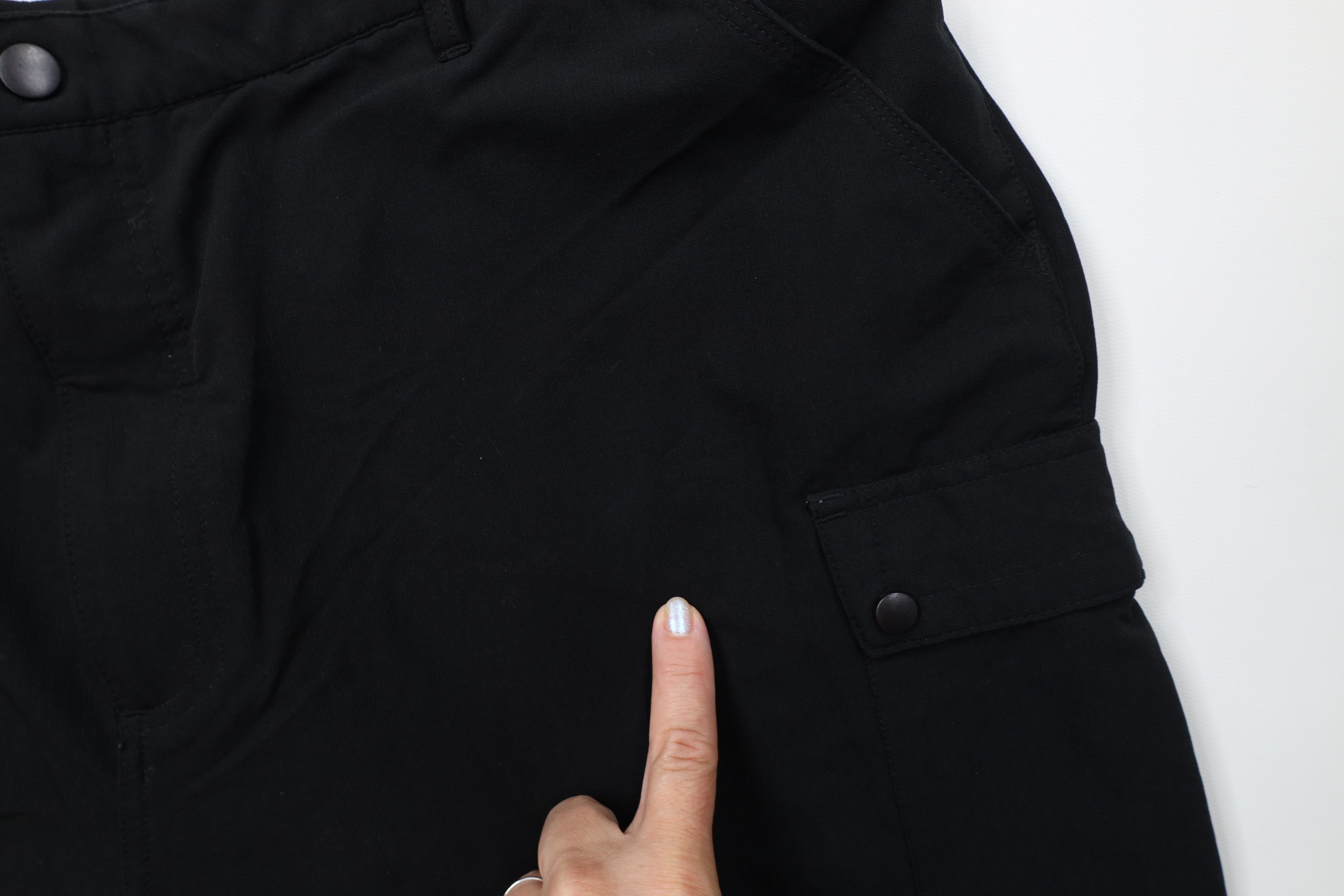 Vintage Novara Lined Bicycle Cycling Cargo Shorts Black Stretch Size US 36 / EU 52 - 13 Thumbnail