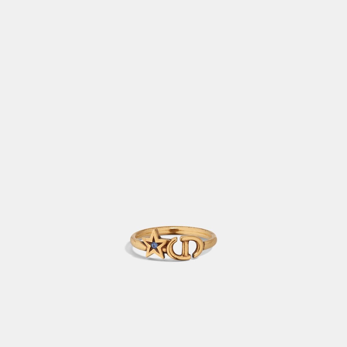 Dior o1bcso1str0126 Size:OS/Lucky Charms Ring in Golden Size ONE SIZE - 3 Thumbnail