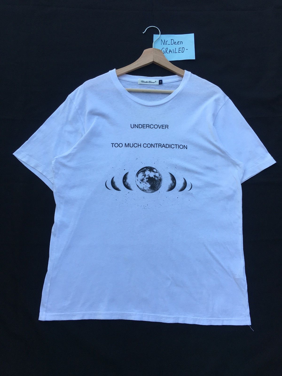 Undercover Rare Undercover “Too Much Contradiction” Tshirt Size US L / EU 52-54 / 3 - 1 Thumbnail