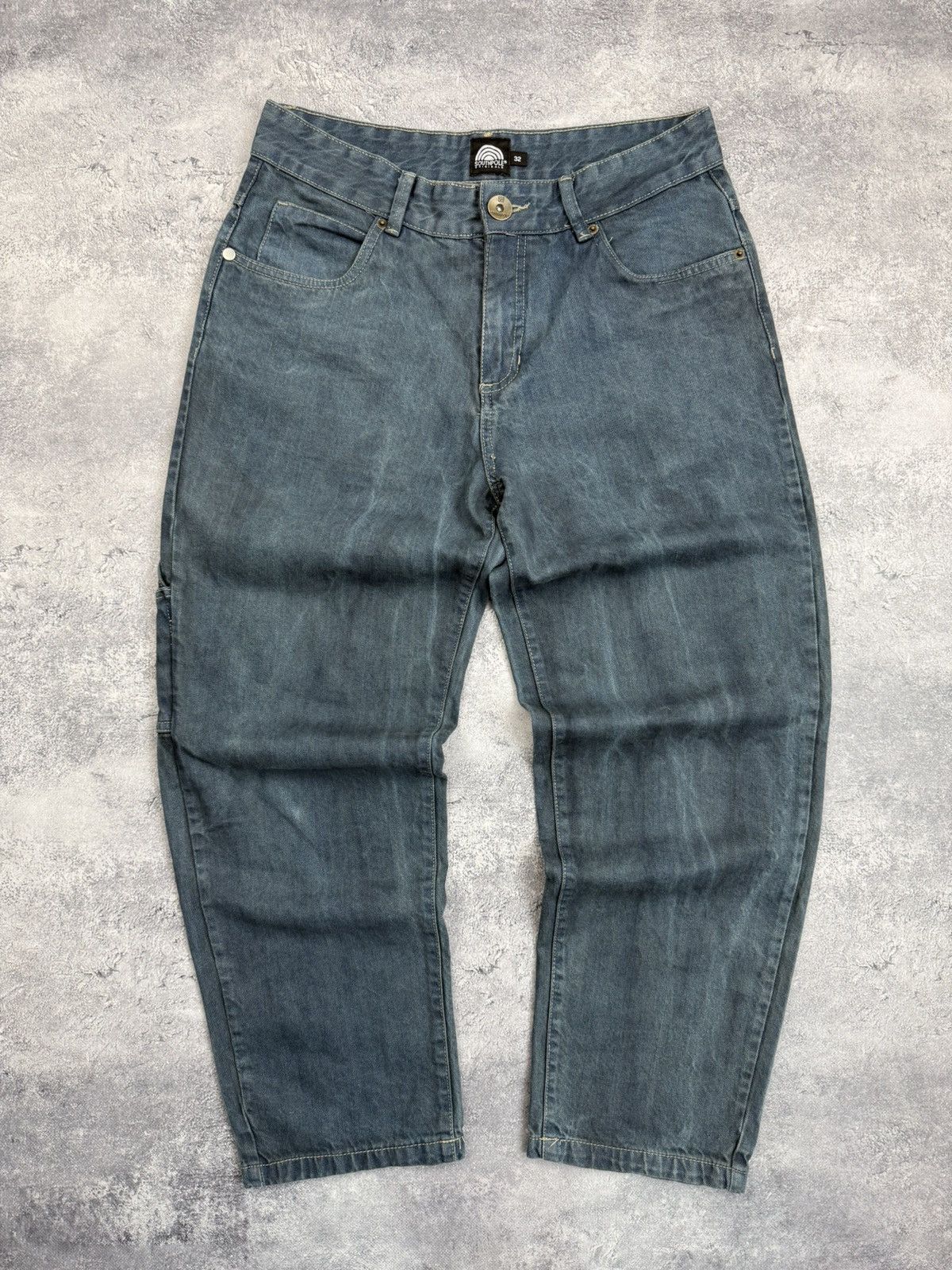 Southpole Vintage Y2K SouthPole Baggy Jeans Denim Pants Faded Skater Size US 32 / EU 48 - 2 Thumbnail