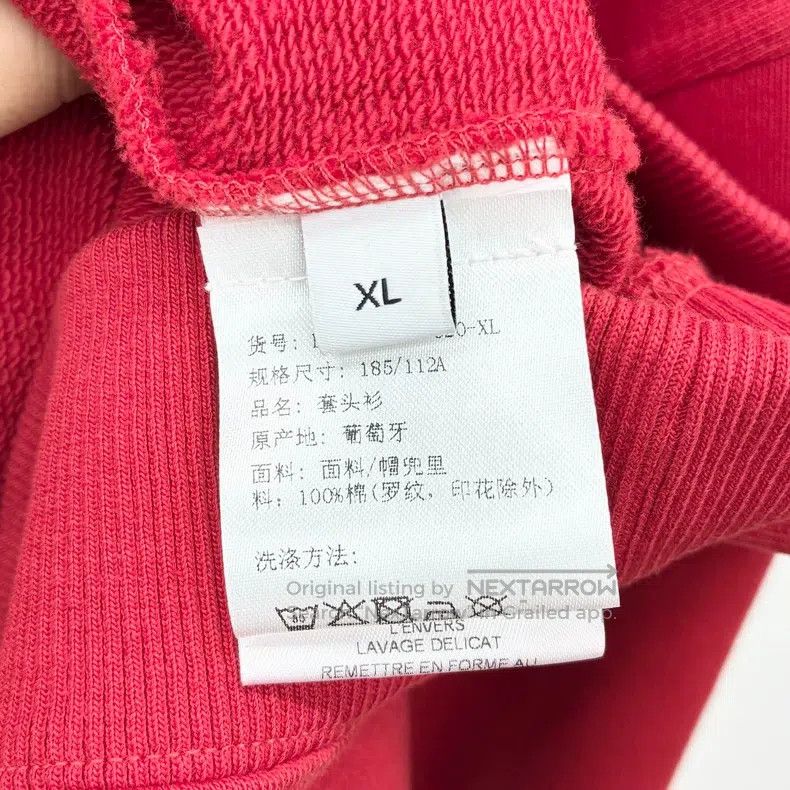Givenchy Givenchy Red Hooded Letter Logo Printed Hoodie Size US XL / EU 56 / 4 - 6 Thumbnail