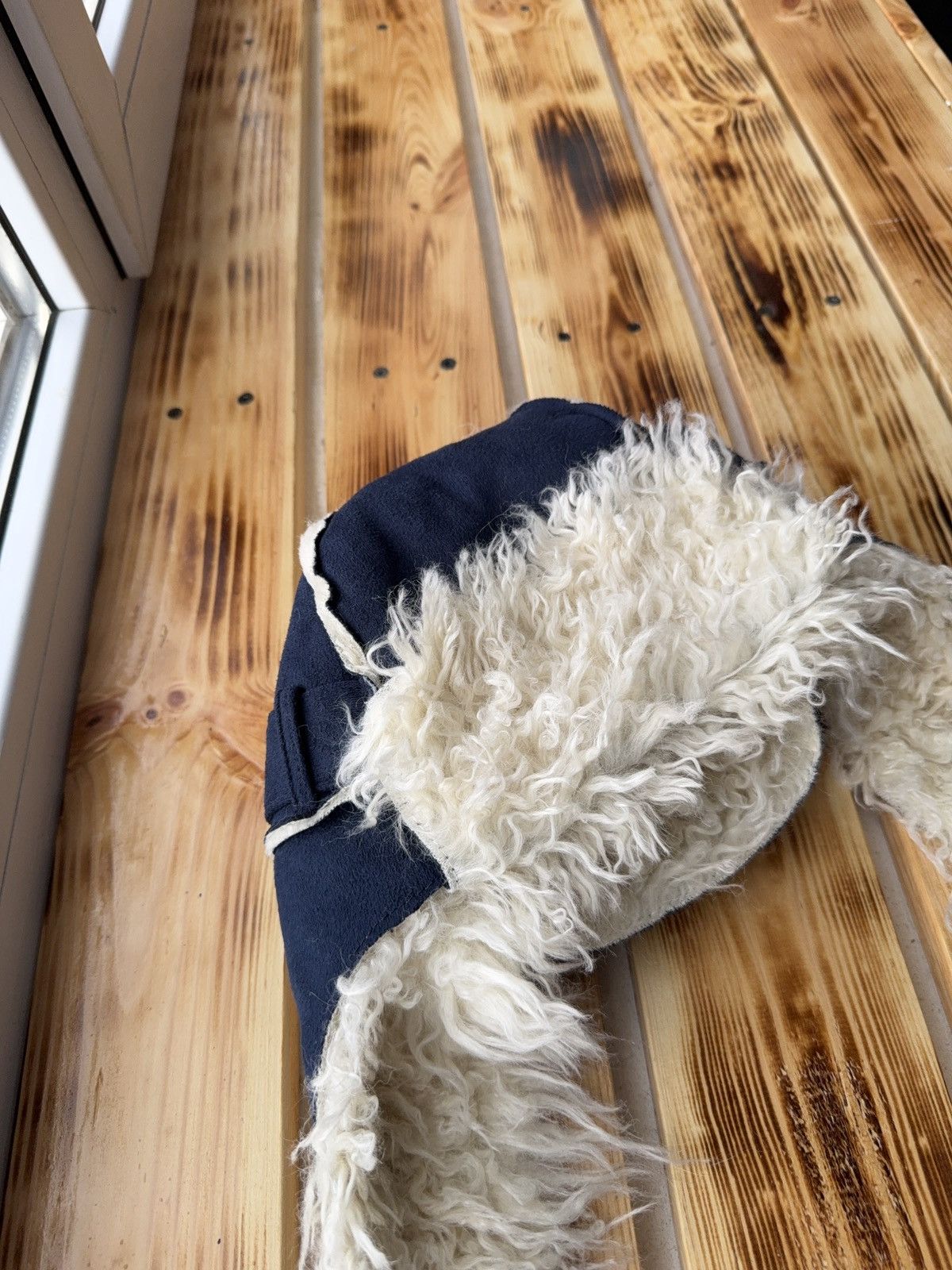 Le Grande Bleu (L.G.B.) Vintage Y2K Fuzzy Fur Ushanka Hat if six was nine LGB Style Size ONE SIZE - 5 Thumbnail