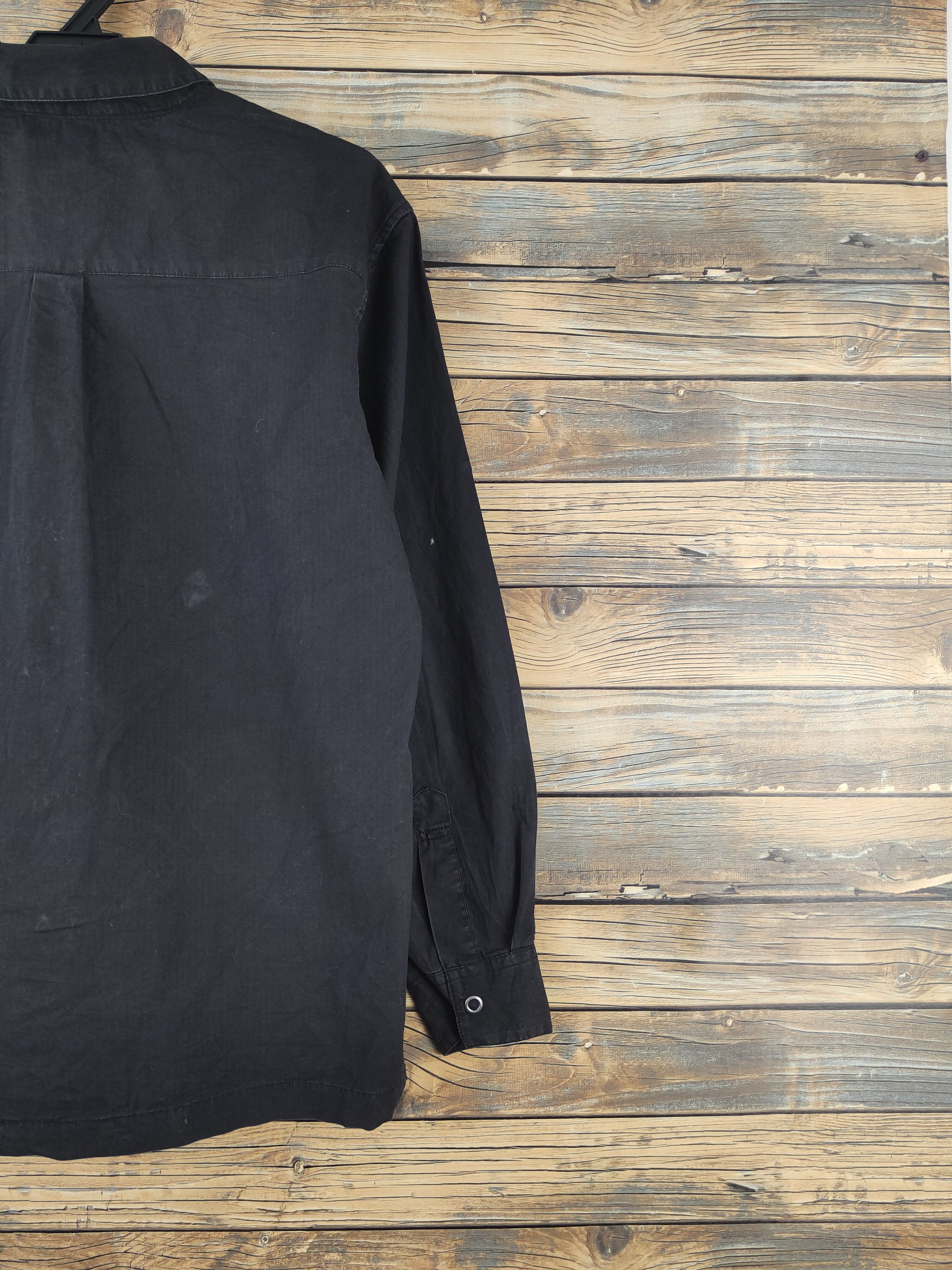 Airwalk × Vintage Airwalk Black Button Up Shirts #W2247 Size US M / EU 48-50 / 2 - 12 Thumbnail