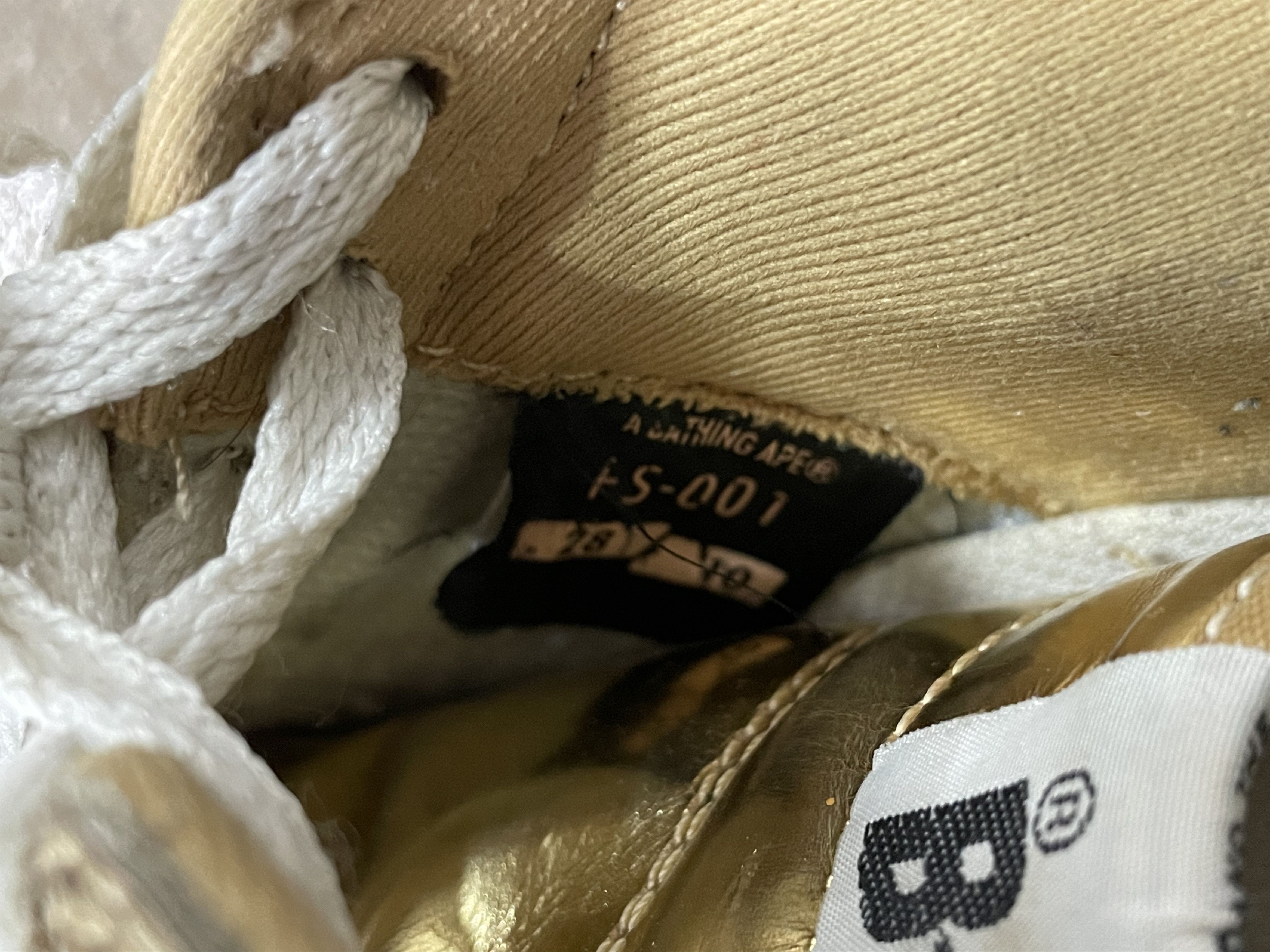 Bape OG Bape Foil Bapesta - Nigo Era Size US 10 / EU 43 - 23 Thumbnail
