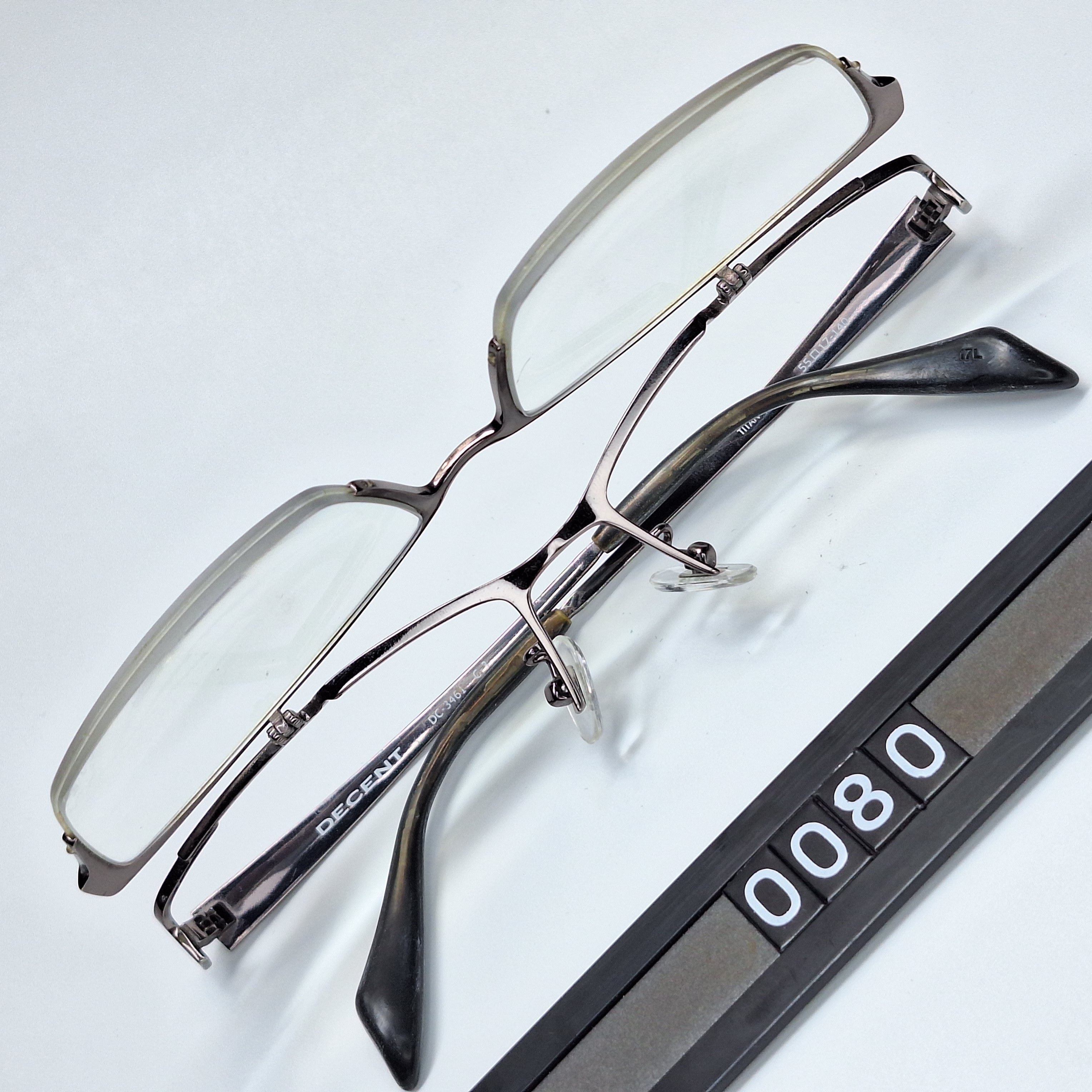 Vintage DECENT DC-3461 Hasegawa Sabae Titanium Flip-Up Eyeglass Size ONE SIZE - 1 Thumbnail